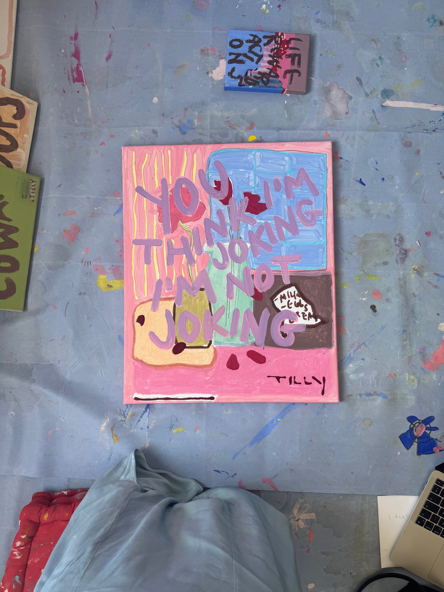 YOU THINK IM JOKING IM NOT JOKING (*56CM X 46CM*)