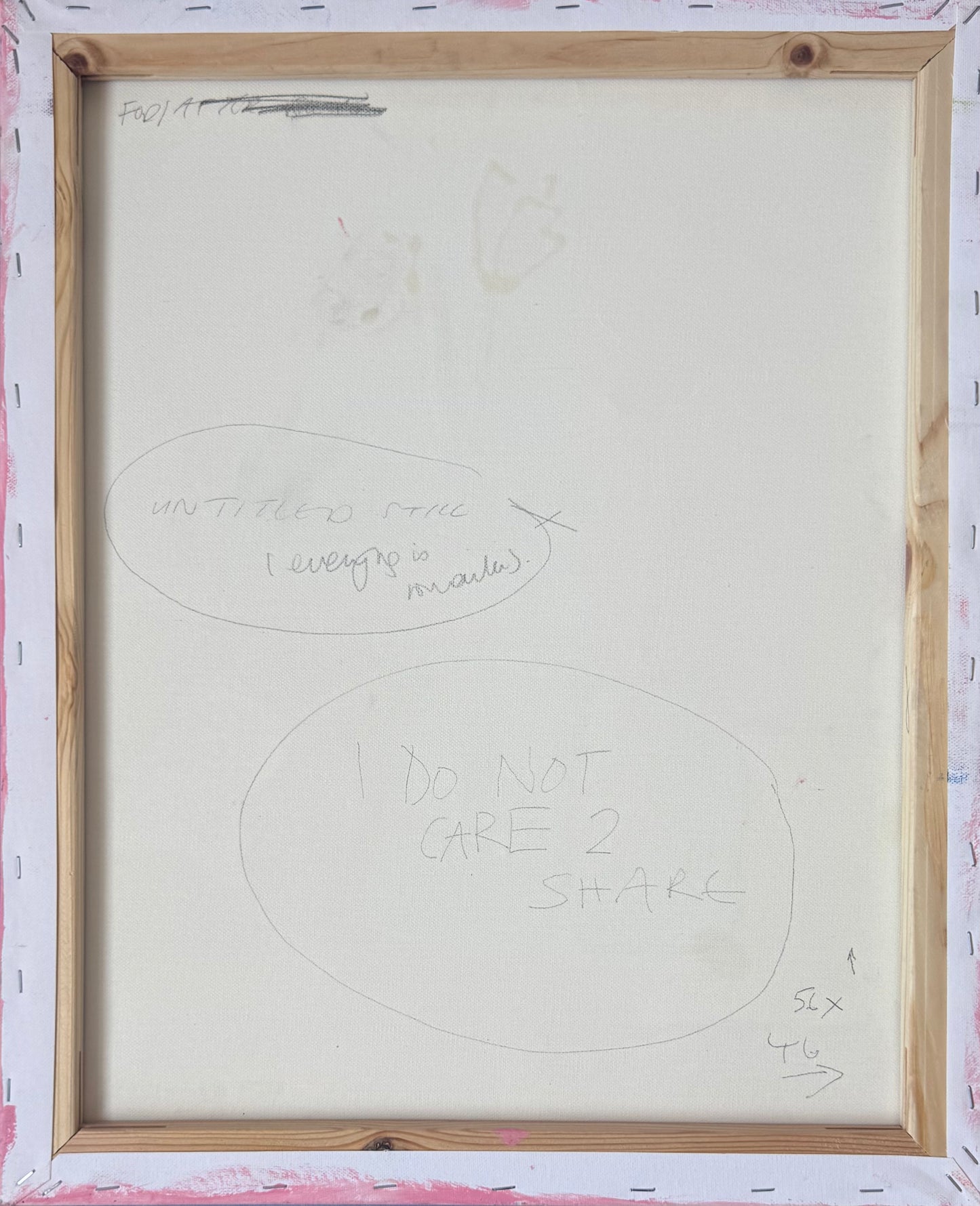 YOU THINK IM JOKING IM NOT JOKING (*56CM X 46CM*)