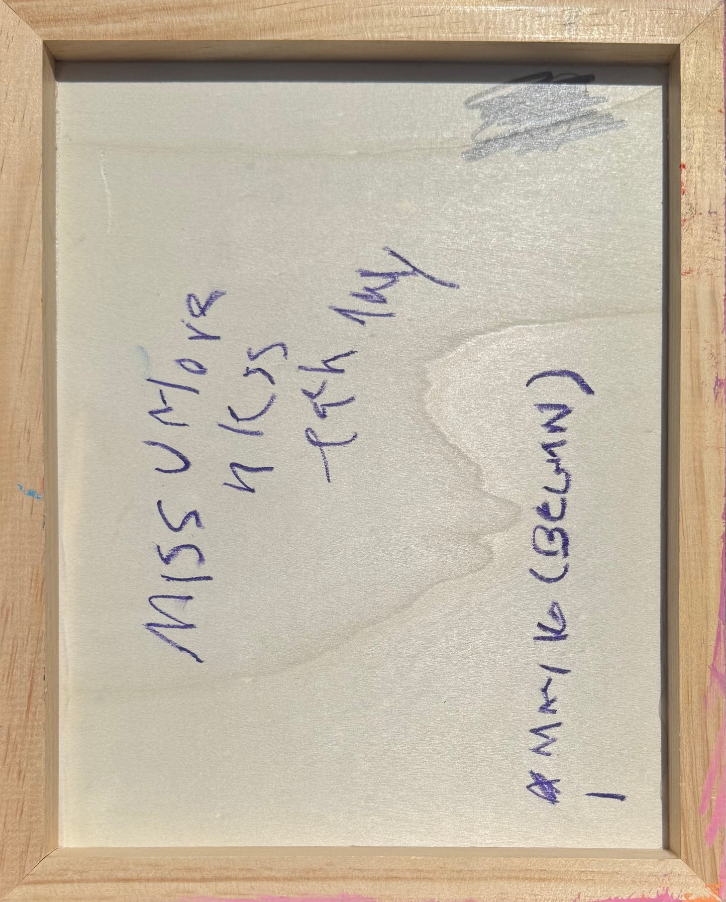 NOT SORRY (*30.5CM X 24CM*)