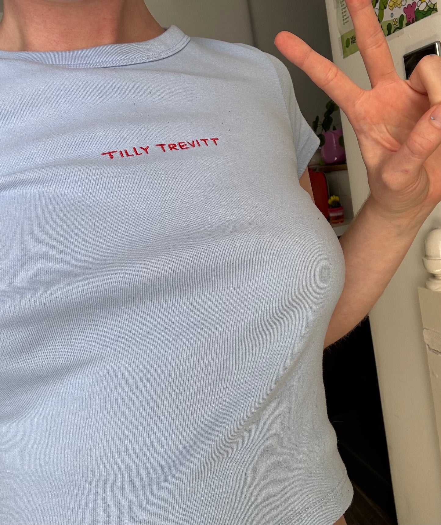 LOGO CROPPED TEE