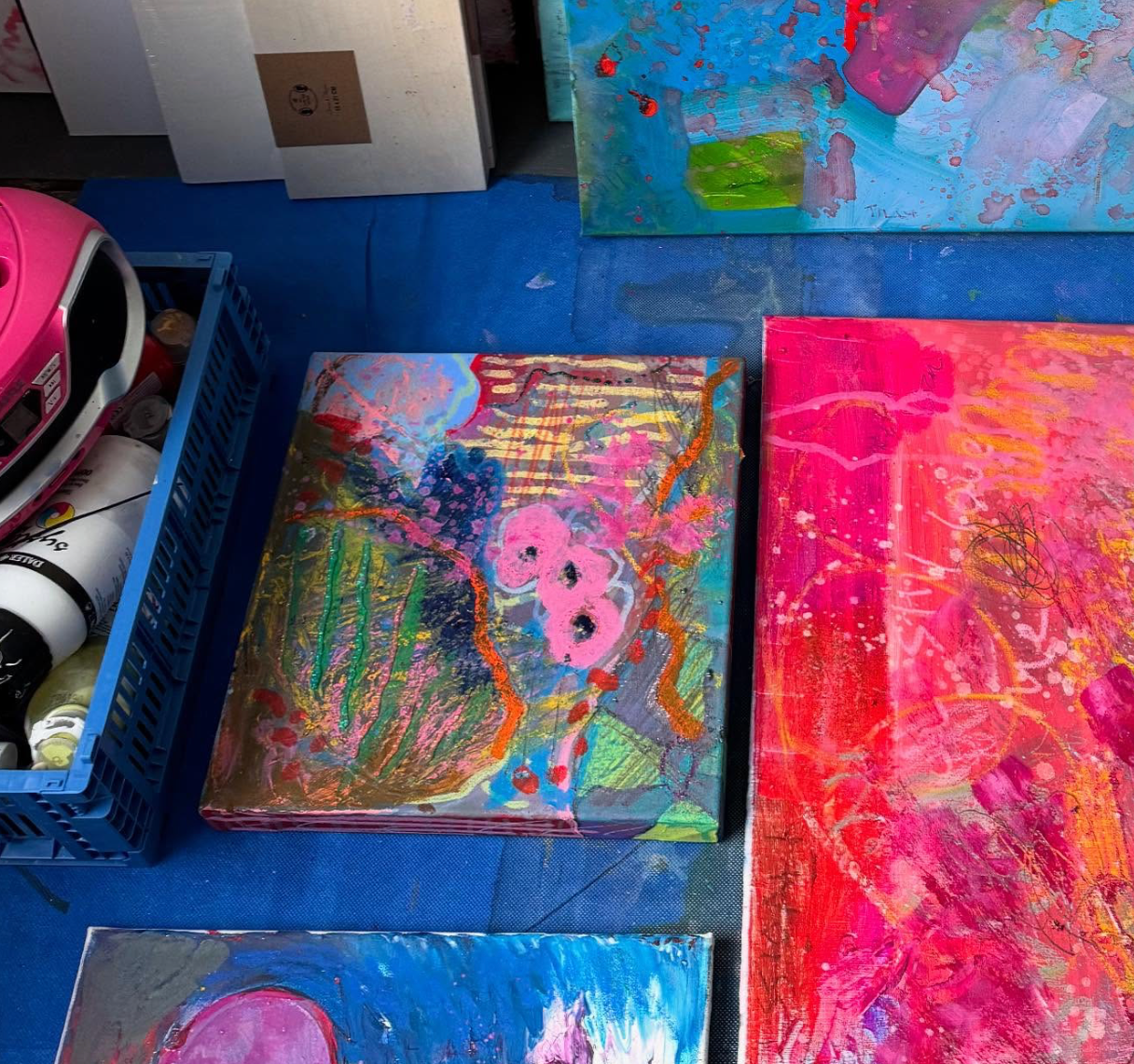 WILD POPPIES COULDN'T KEEP ME AWAKE (*30CM X 30CM*)