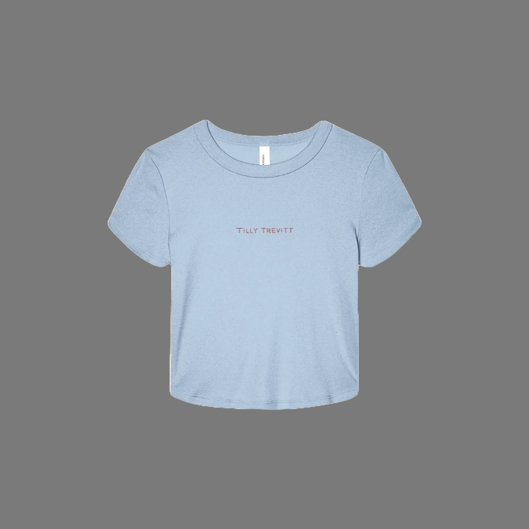 LOGO CROPPED TEE