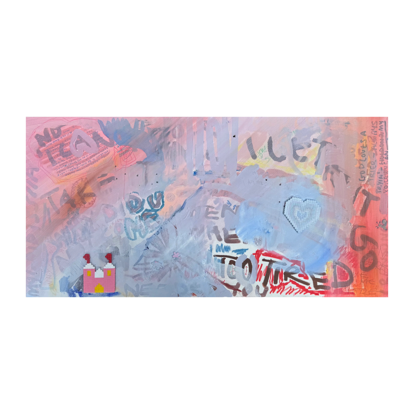 COME ON IN THE WATER'S FINE (*50CM X 100CM*)
