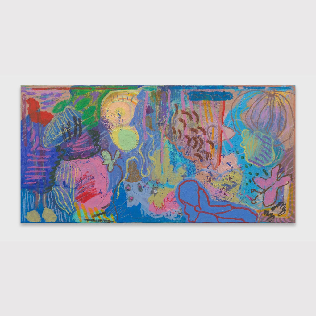 I HAVE DESTROYED EVERYTHING (I HAVE BURNT THE WORLD TO THE GROUND 4 U) (2025) (*50CM X 100CM X 2CM*)