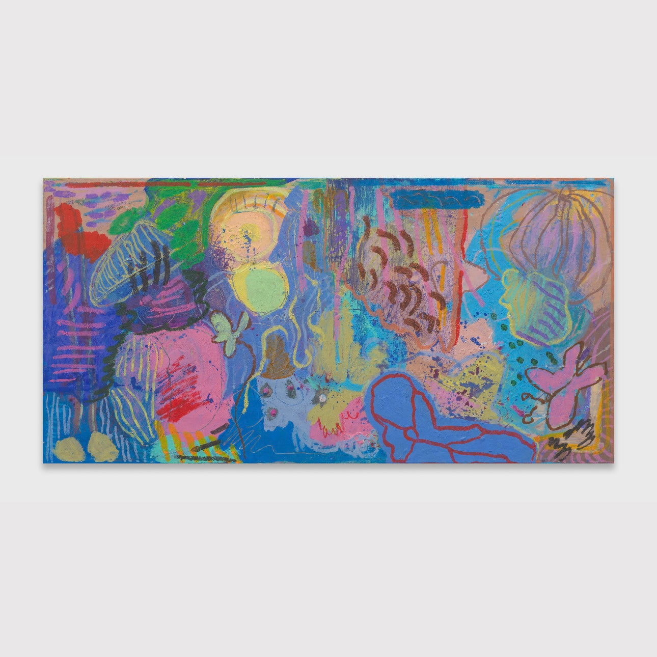 I HAVE DESTROYED EVERYTHING (I HAVE BURNT THE WORLD TO THE GROUND 4 U) (2025) (*50CM X 100CM X 2CM*)