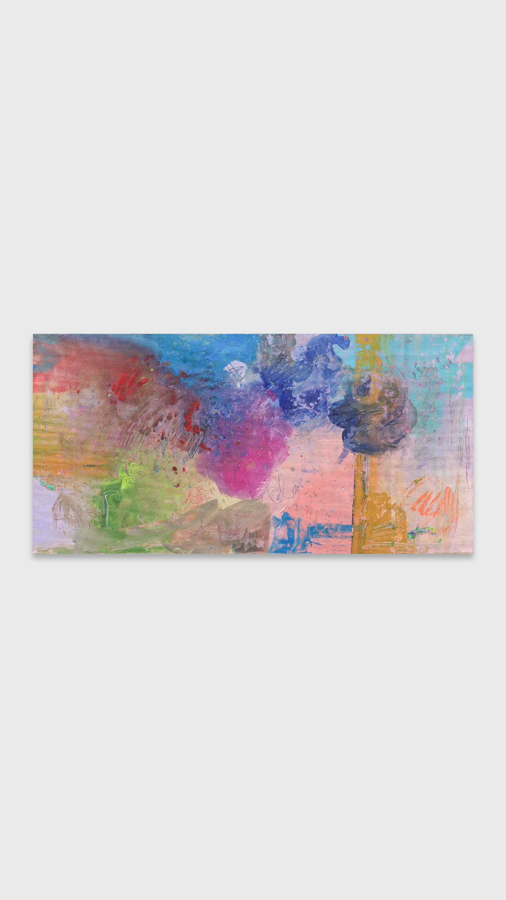CHANGE IS NOT A STRAIGHT LINE (2024) (*50CM X 100CM X 2CM*)