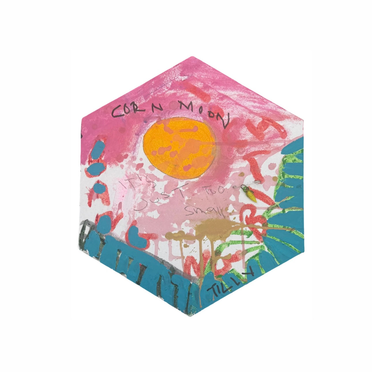 CORN MOON (2025) (*35CM X 30CM x 2CM*)