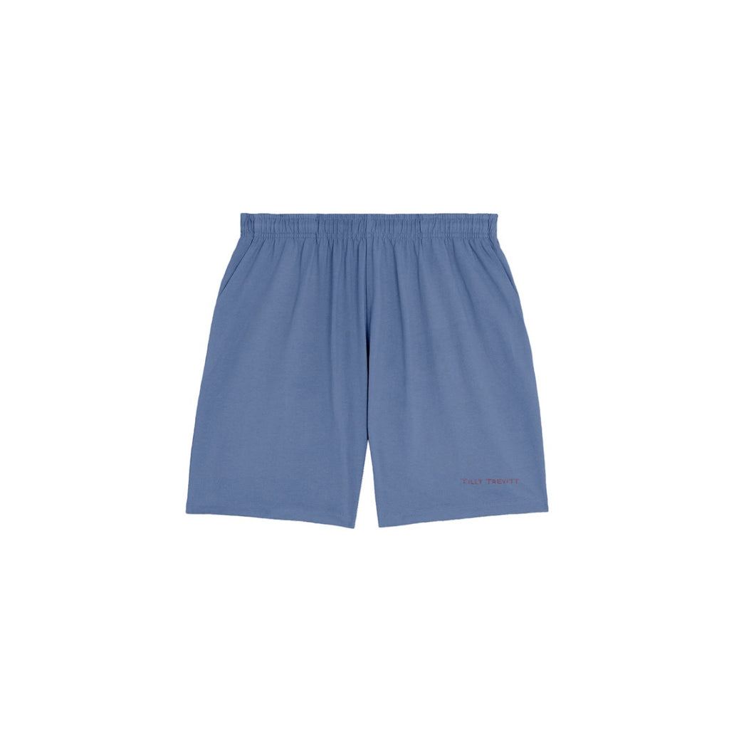 LOGO SHORTS (BRIGHT BLUE)