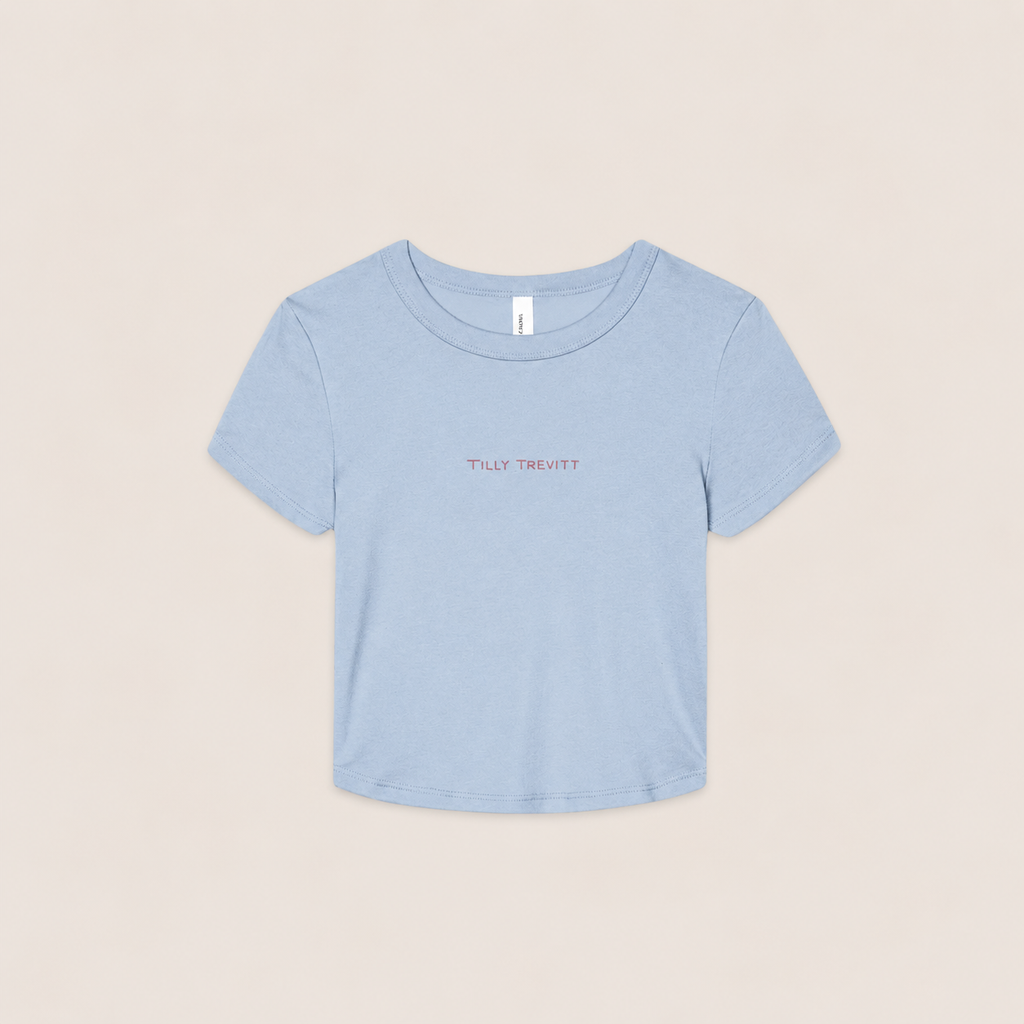 LOGO CROPPED TEE