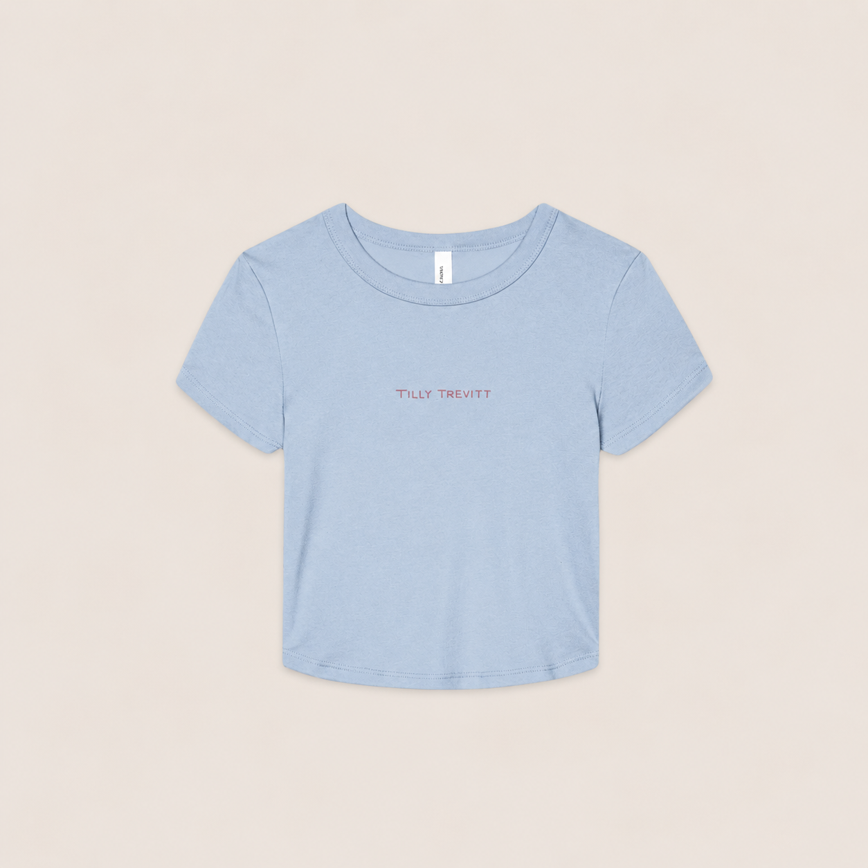 LOGO CROPPED TEE