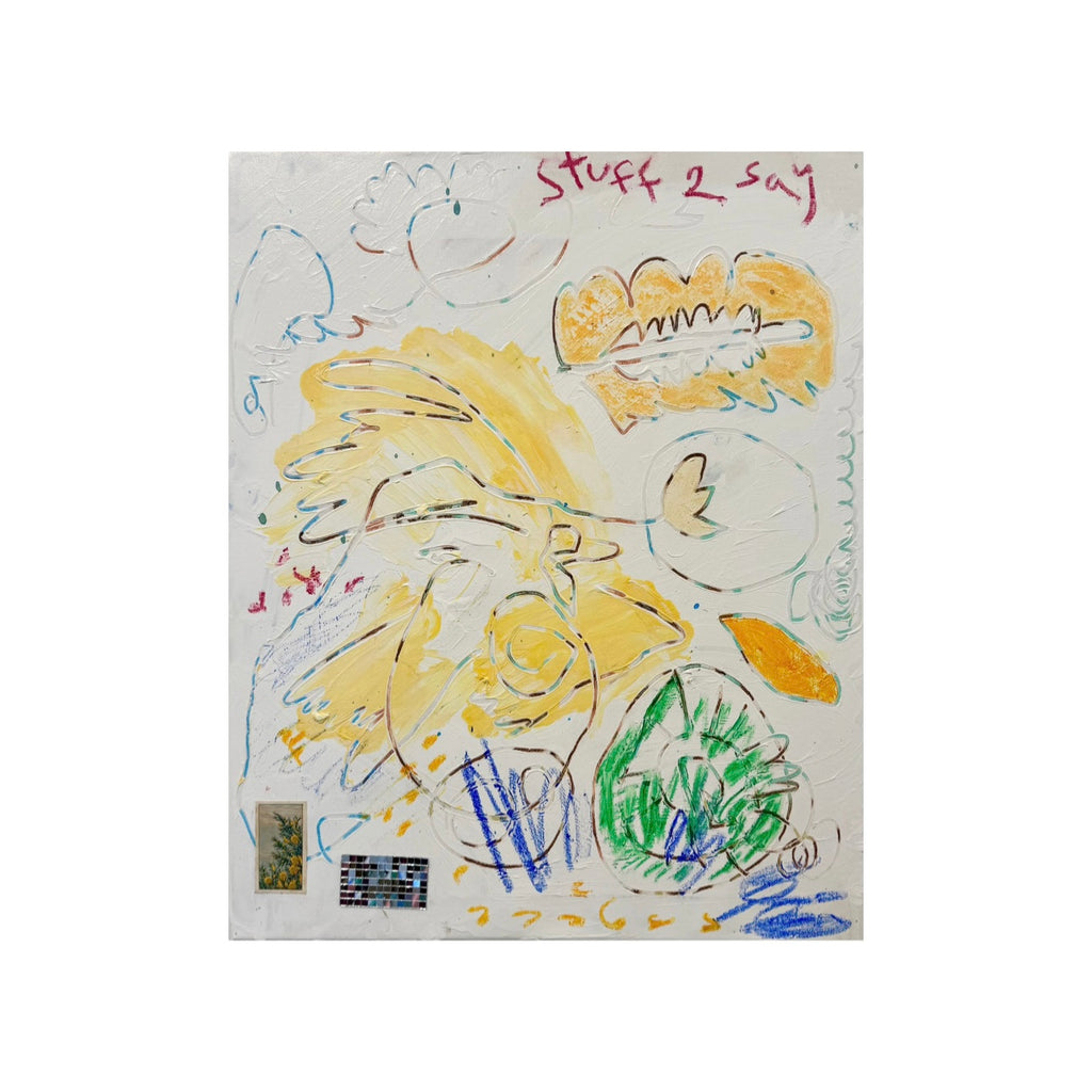 STUFF 2 SAY (2025) (*56CM X 46CM X 2CM*)