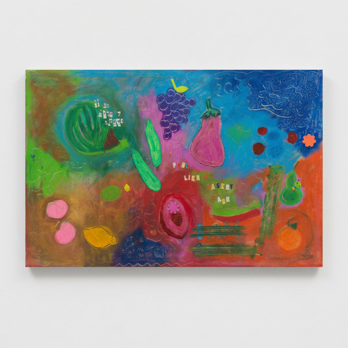 BASKET CASE (2024) (*61.5CM X 91.5CM X 2CM*)