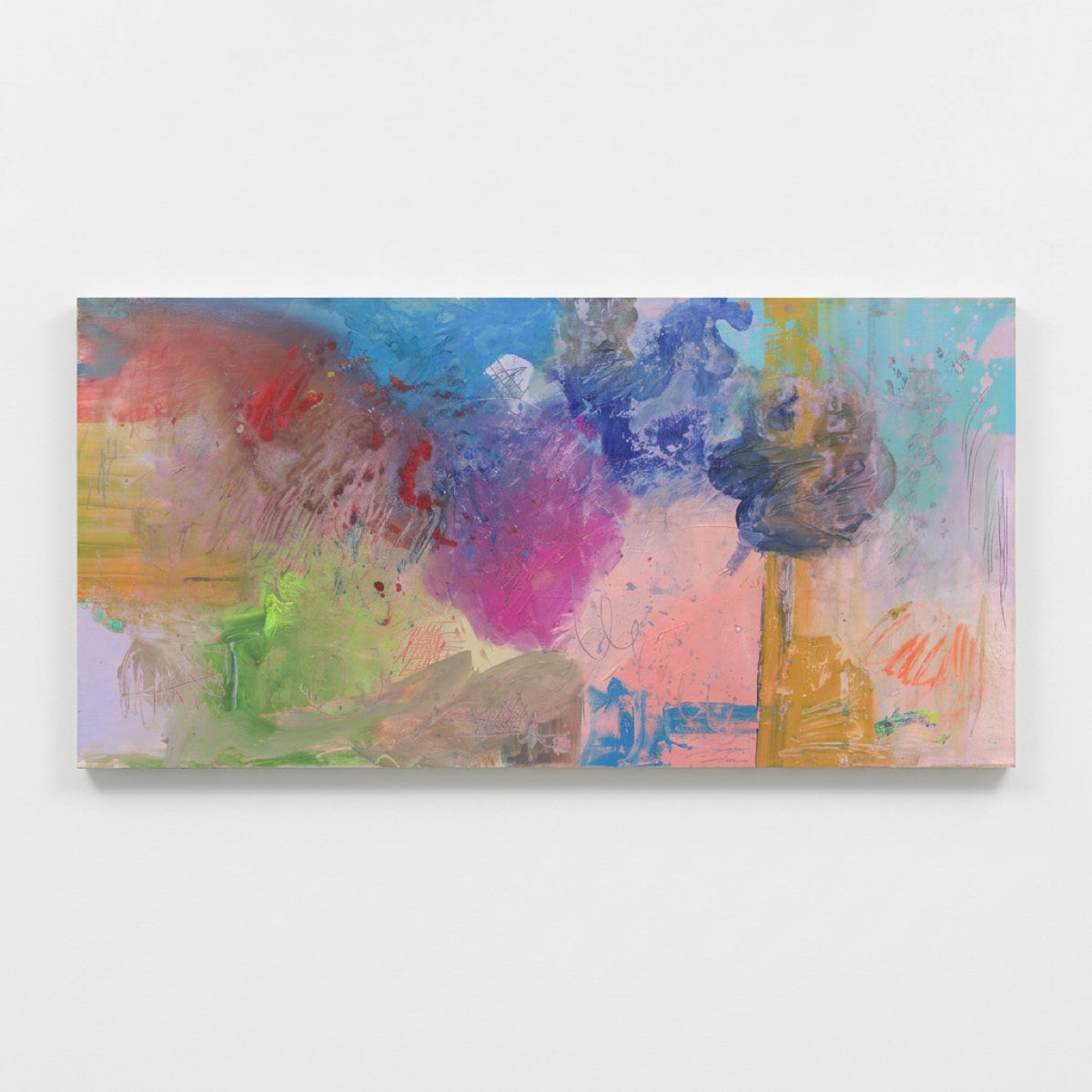 CHANGE IS NOT A STRAIGHT LINE (2024) (*50CM X 100CM X 2CM*)