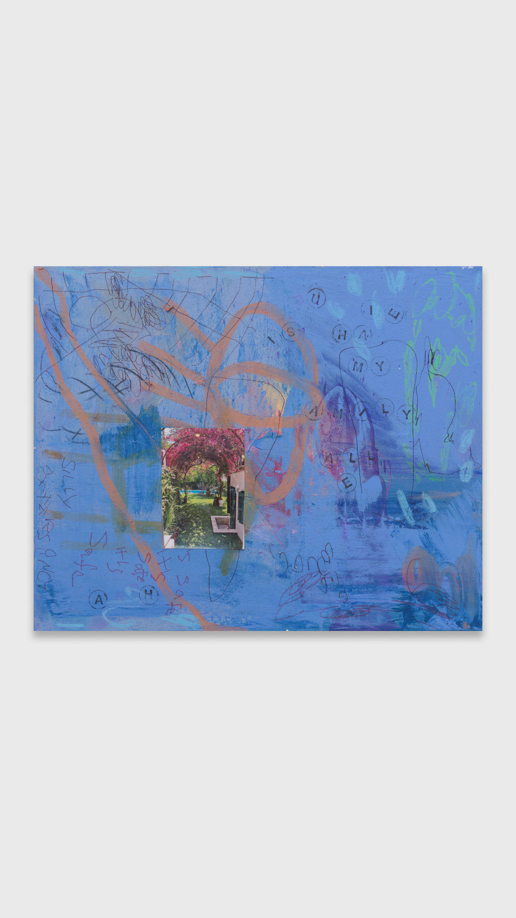 DUCKIE IS WHAT MY FAMILY CALL ME (2025) (*46CM X 56CM X 2CM*)