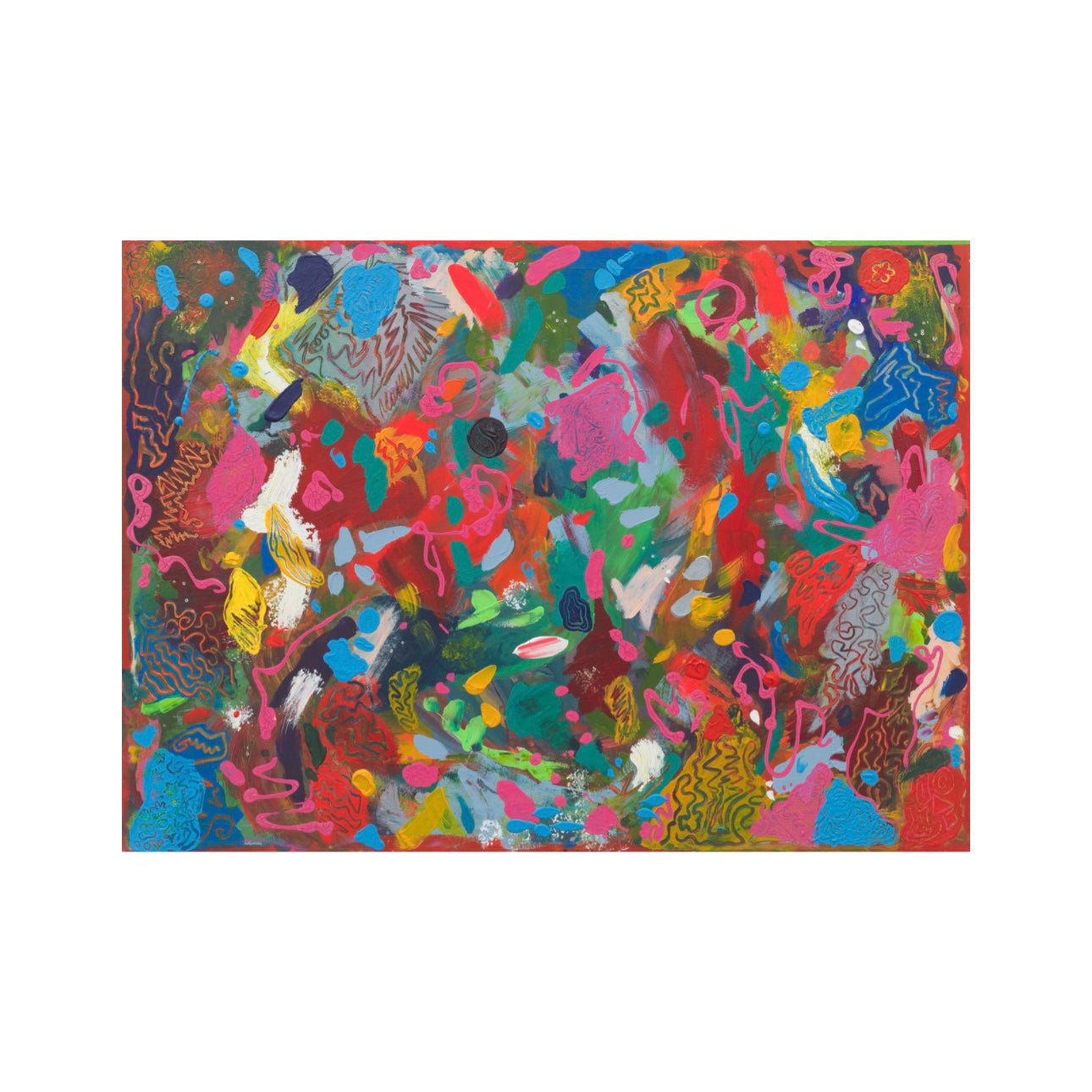 HEADSTRONG (2023) (*65.5CM X 90.5CM X 2CM*)