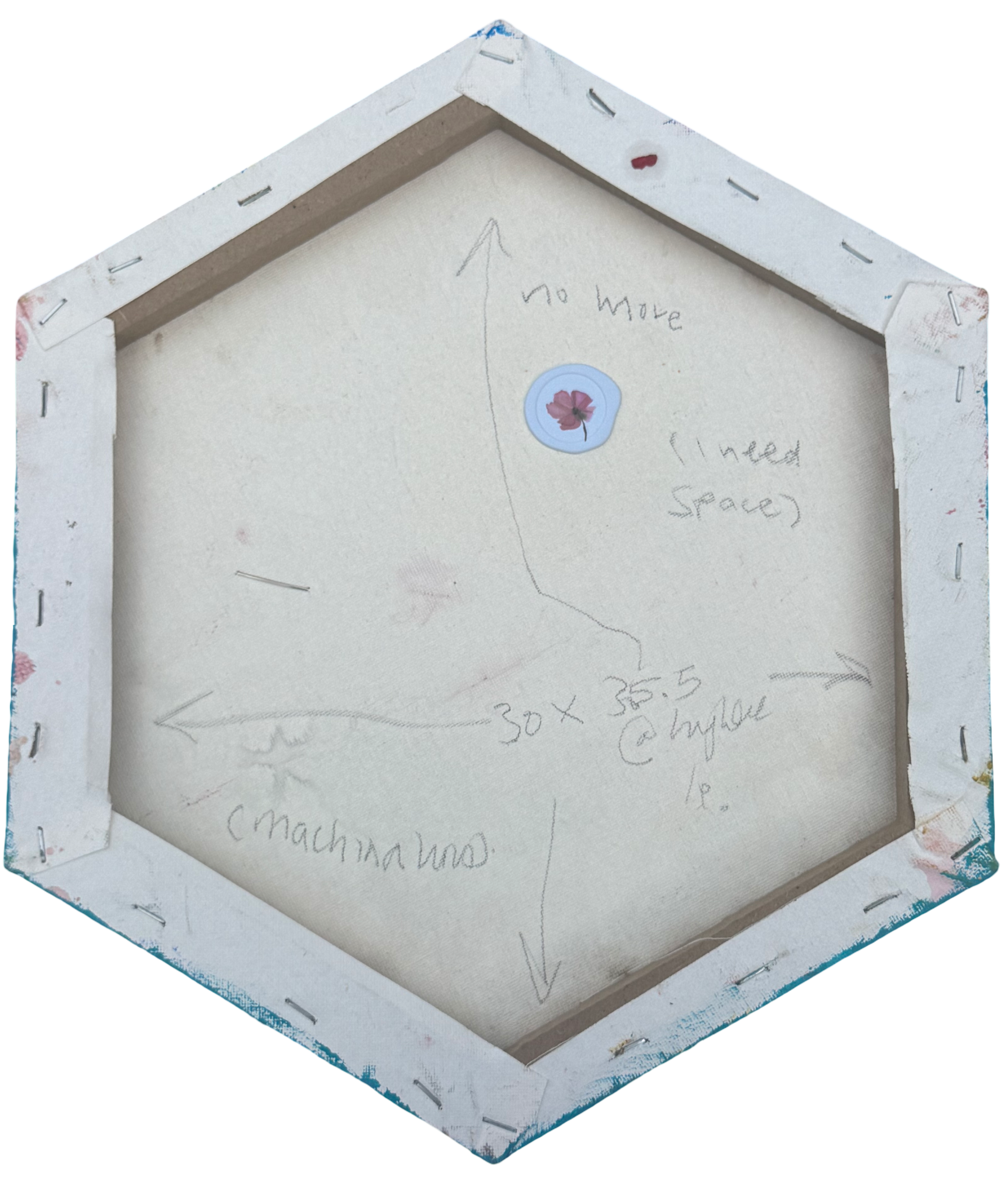 CORN MOON (2025) (*35CM X 30CM x 2CM*)