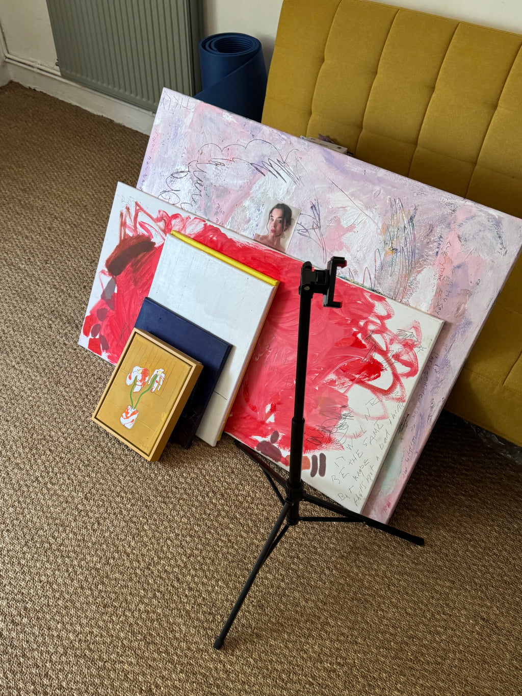 I JUST GOT MY PERIOD (2024) (*50CM X 100CM x 2CM*)