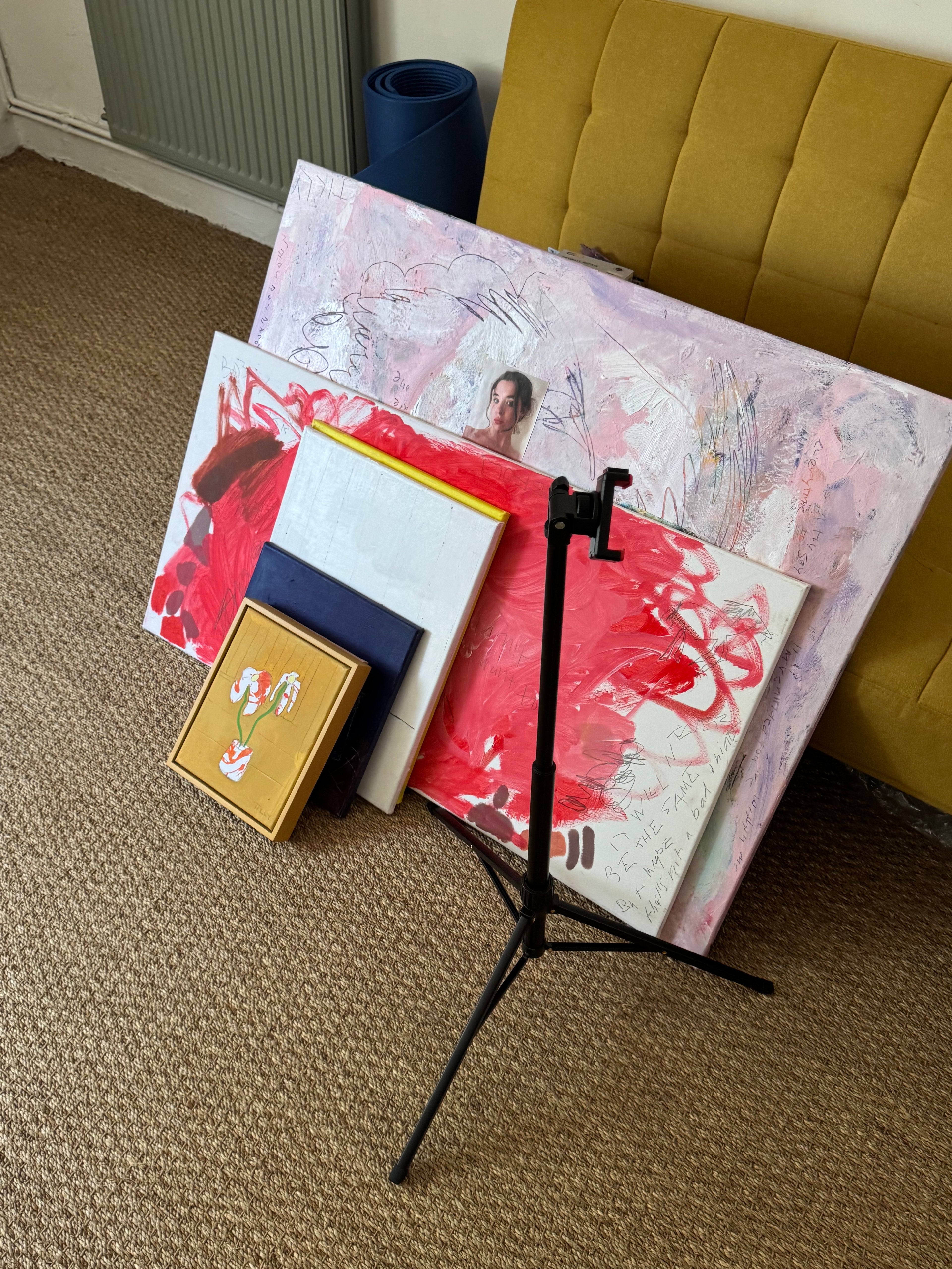 I JUST GOT MY PERIOD (2024) (*50CM X 100CM x 2CM*)