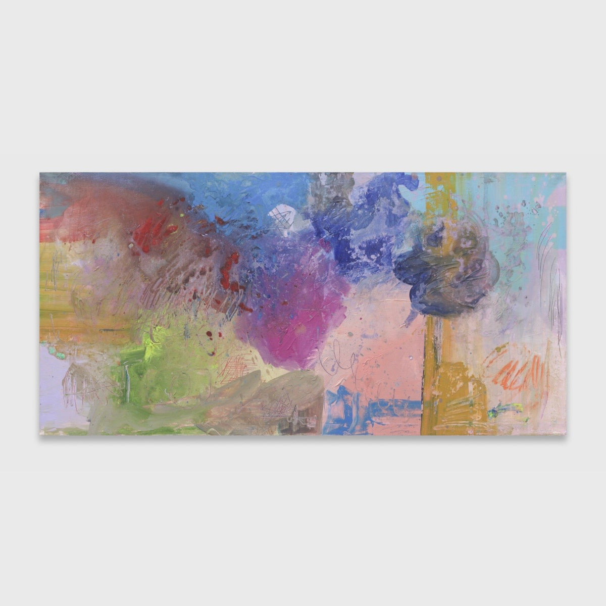 CHANGE IS NOT A STRAIGHT LINE (2024) (*50CM X 100CM X 2CM*)