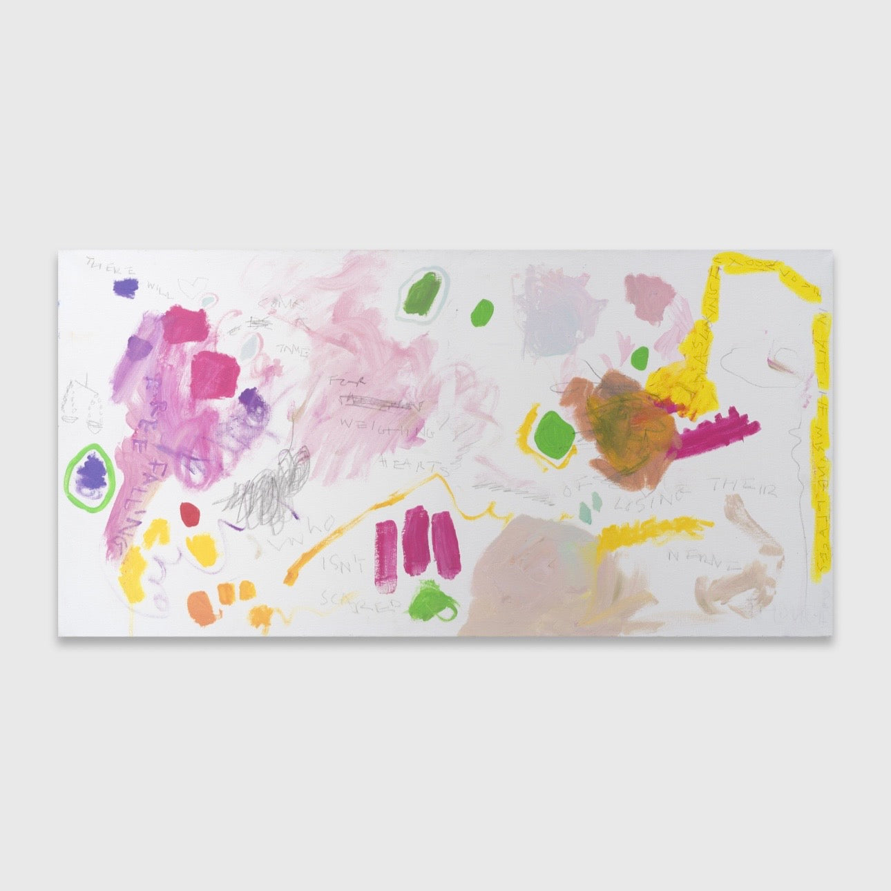 THERE WILL COME A TIME FOR WEIGHING HEARTS (2024) (*50CM X 100CM X 2CM*)