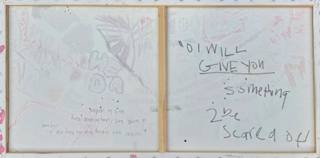 COME ON IN THE WATER'S FINE (2025) (*50CM X 100CM X 2CM*)