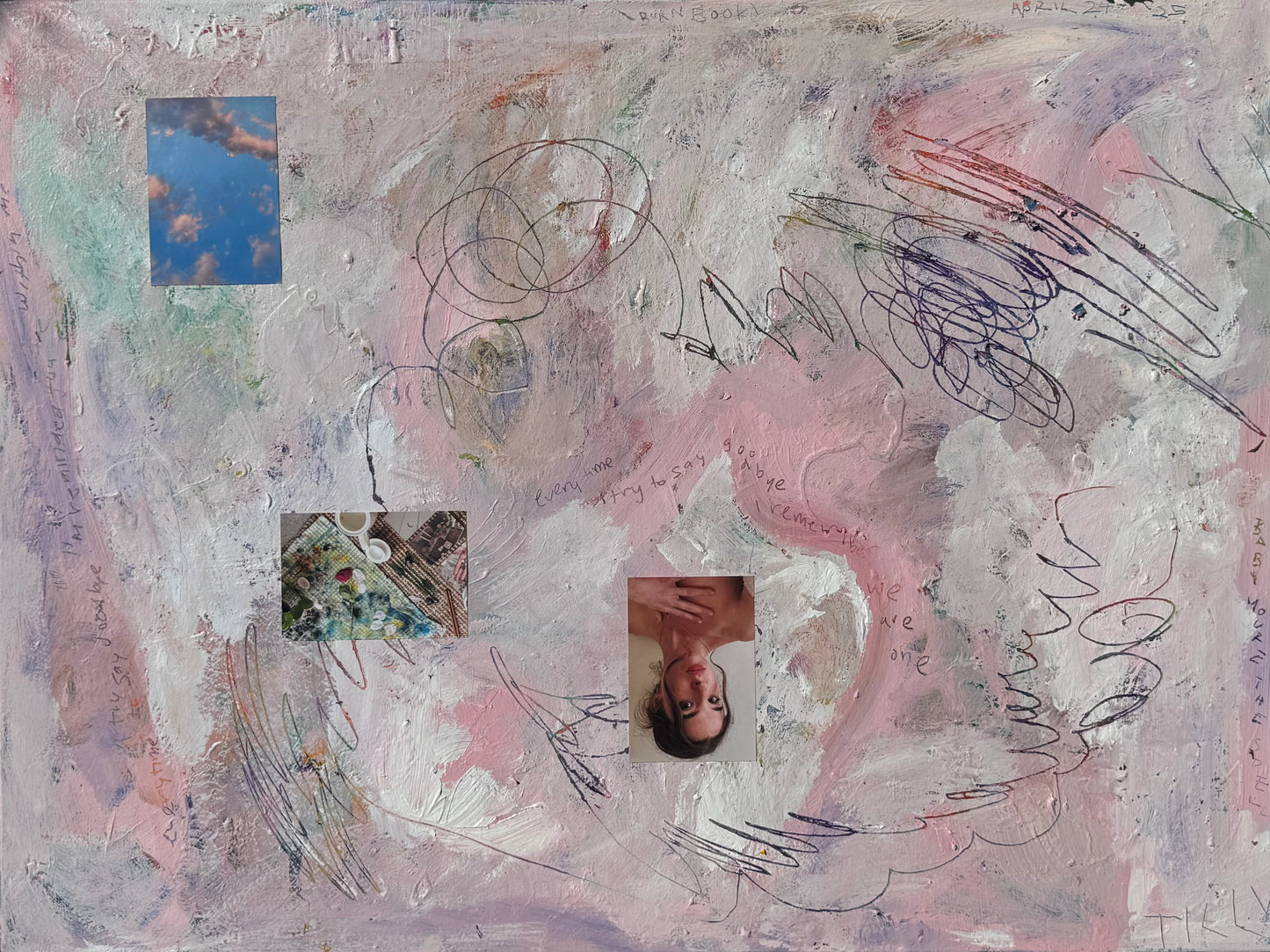 NUDES ON THE INTERNET (2025) (*76CM X 102 X 2CM*)