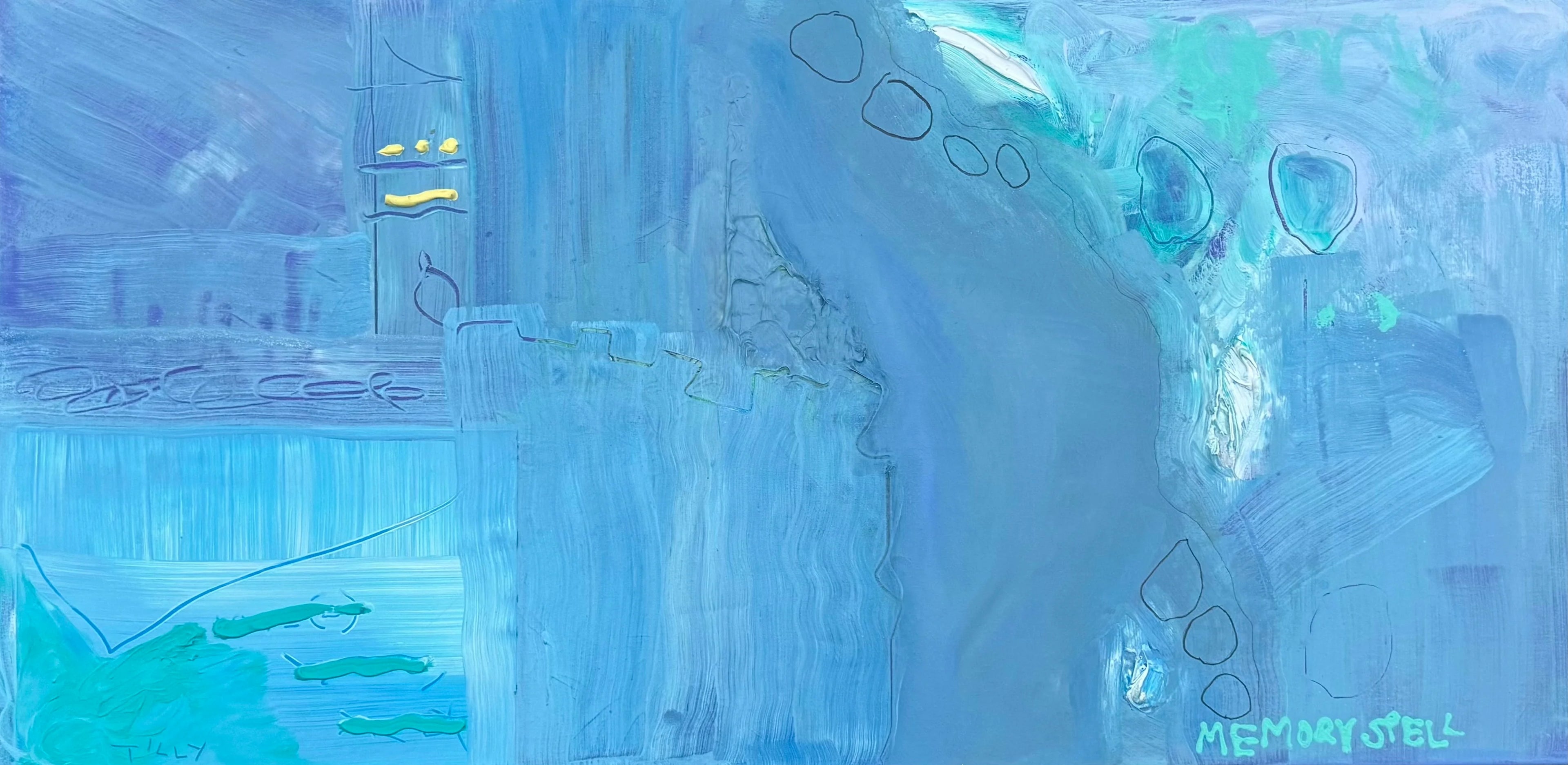 MEMORY SPELL (2024) (*50CM X 100CM X 2CM*)