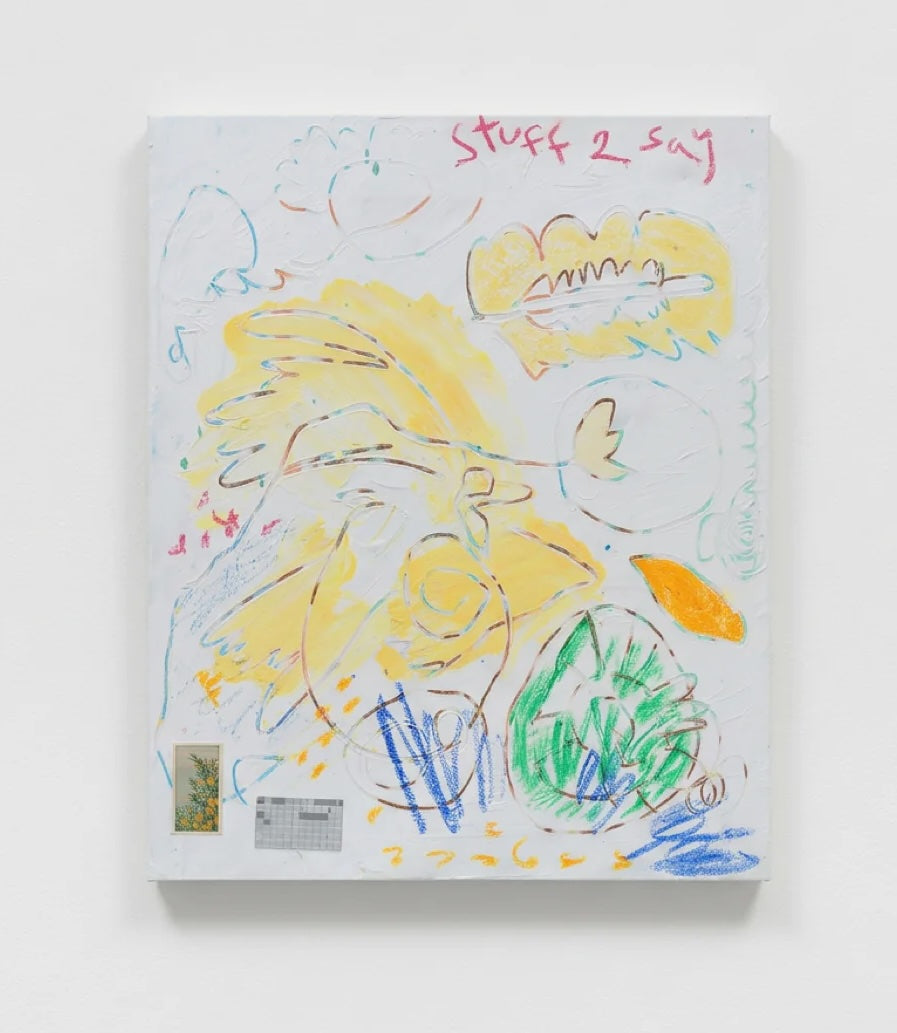 STUFF 2 SAY (2025) (*56CM X 46CM X 2CM*)
