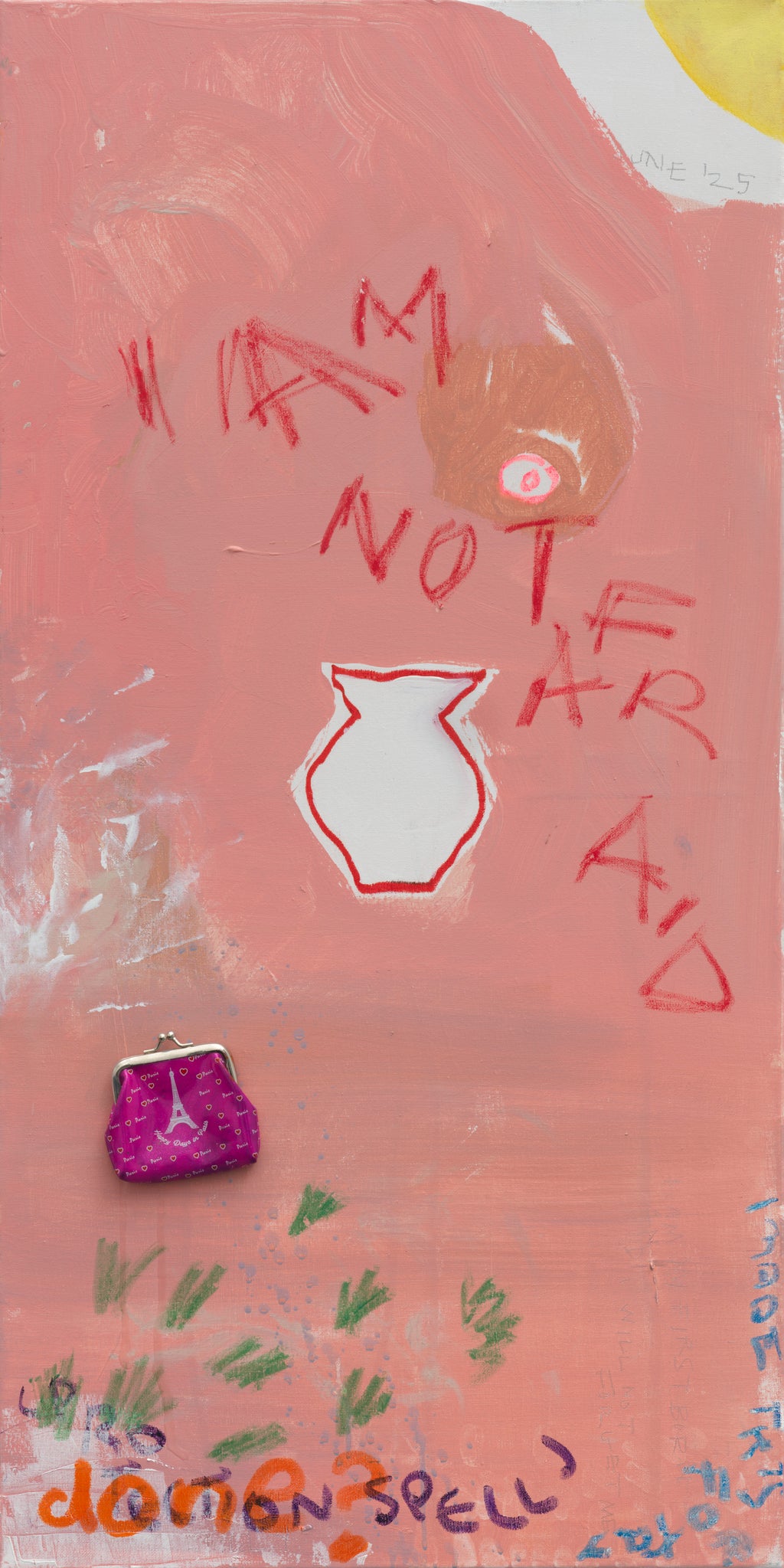 I AM NOT AFRAID (2026) (*100CM X 50CM
