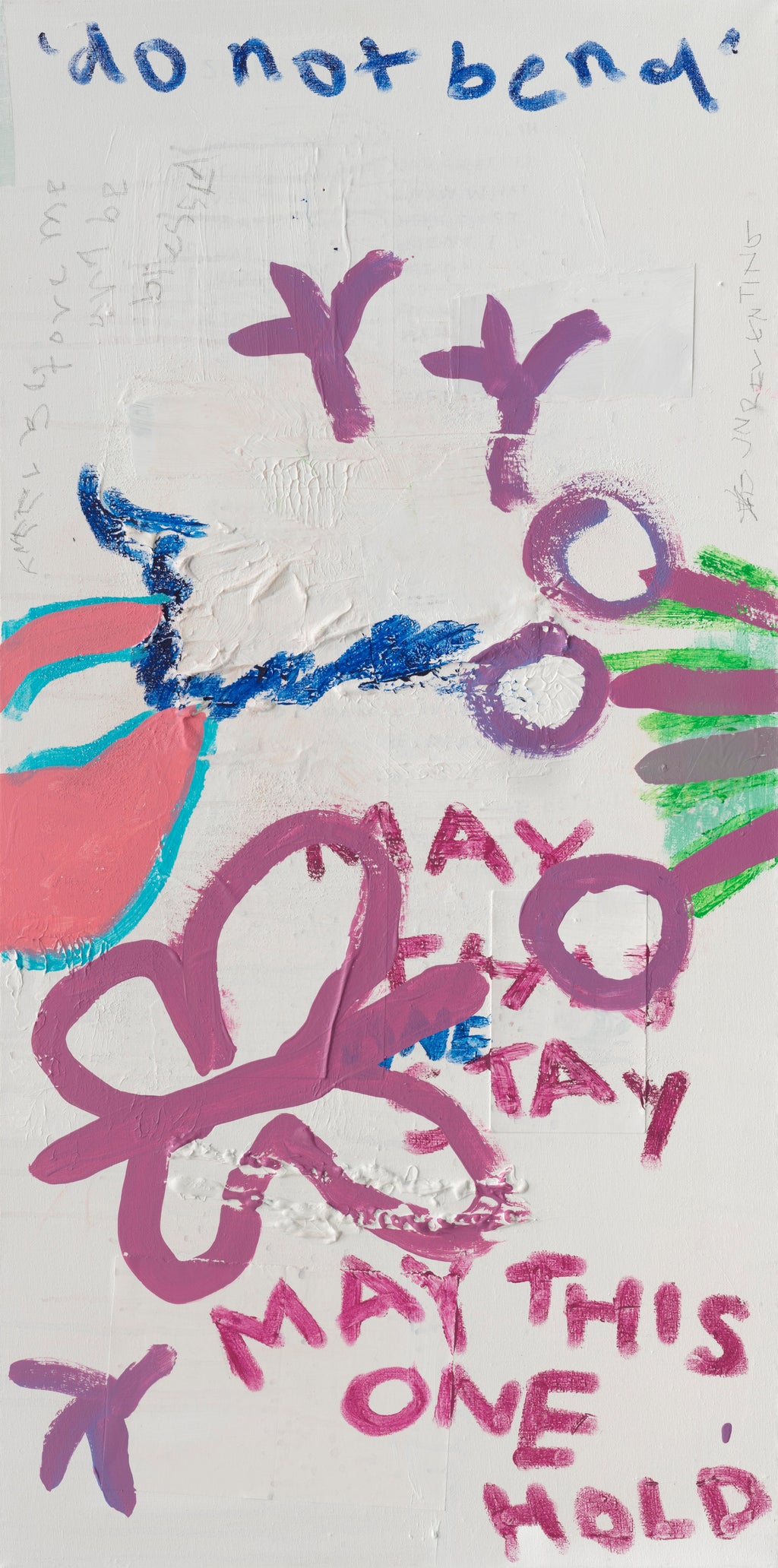 DO NOT BEND (2026) (*100CM X 50CM x 2CM*)