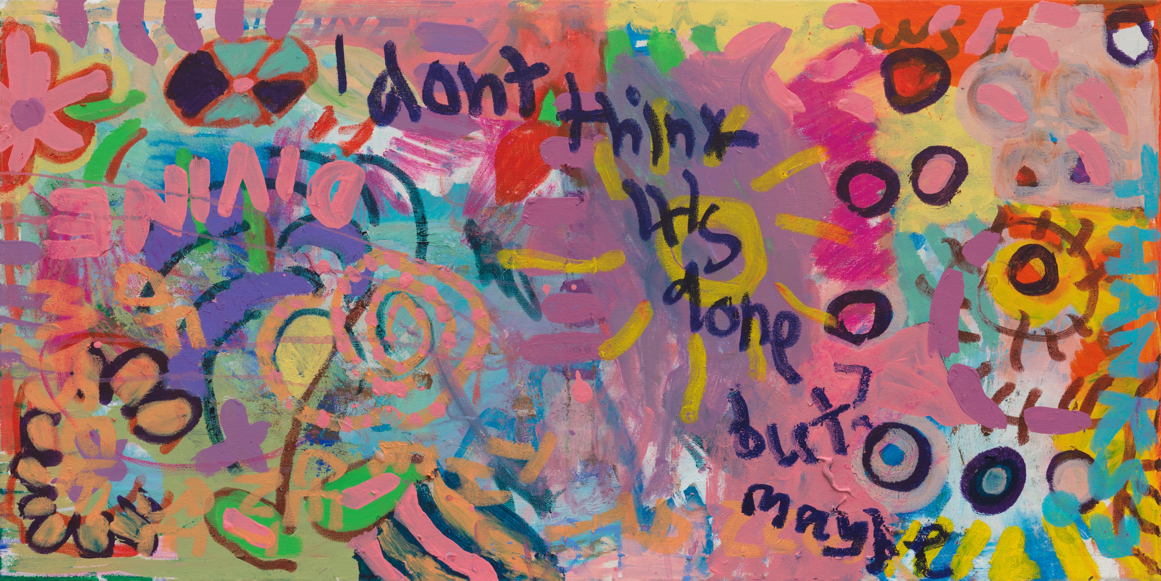 DIVINE CURRENT (FLOWS THRU) (2026) (*50CM X 100CM X 2CM*)