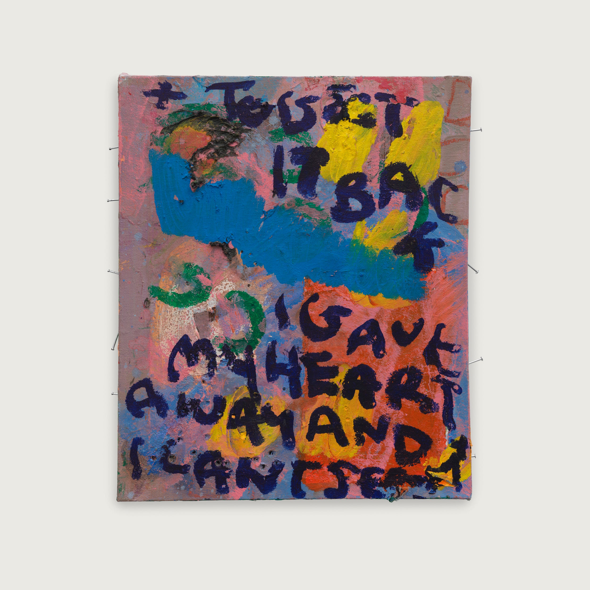 I GAVE MY HEART AWAY AND I CANT SEEM TO GET IT BACK (OCTOPUSES HAVE THREE HEARTS) (2025) (*30CM X 25CM X 2CM*)