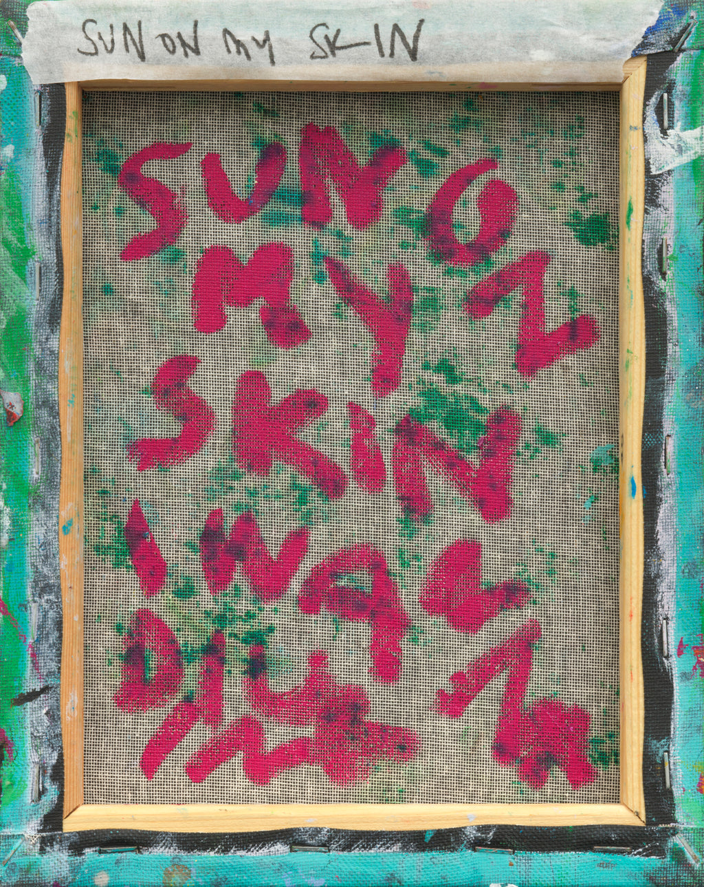 SUN ON MY SKIN I WANNA DIVE IN (2025) (*25CM X 20CM X 2CM*)