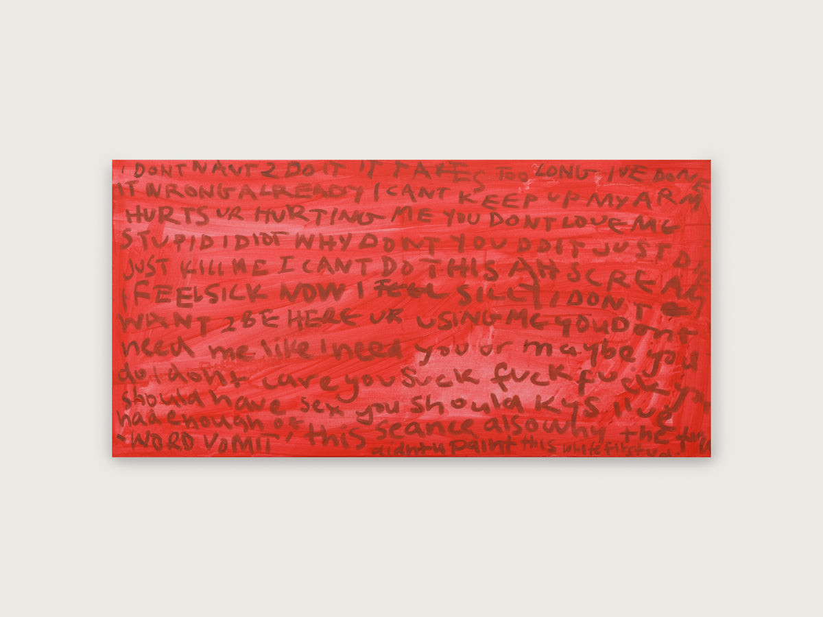 INNER CRITIC (2026) (*50CM X 100CM X 2CM*)