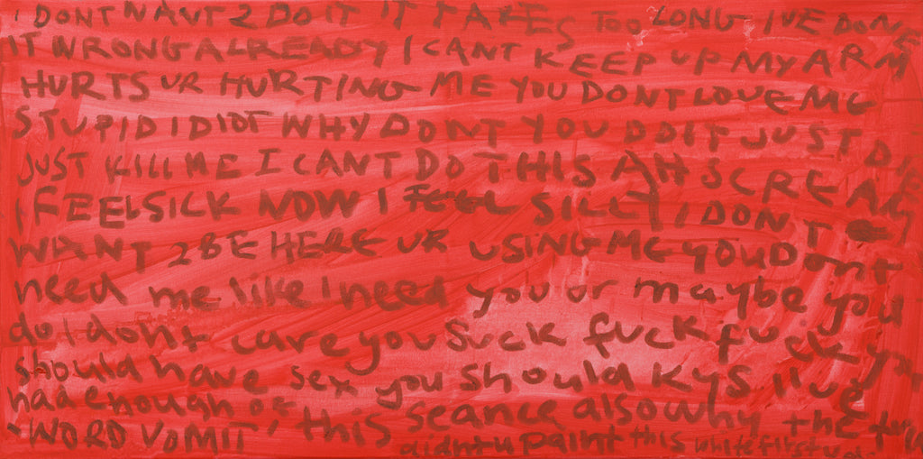 INNER CRITIC (2026) (*50CM X 100CM X 2CM*)