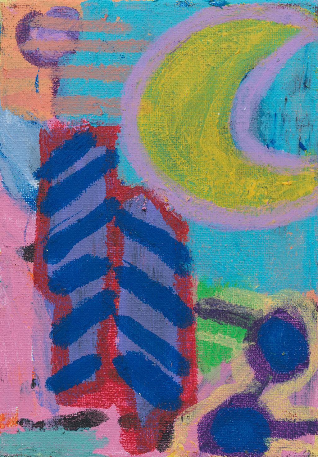 HOWLING AT THE MOON (2026) (*18CM X 13CM X 2CM*)