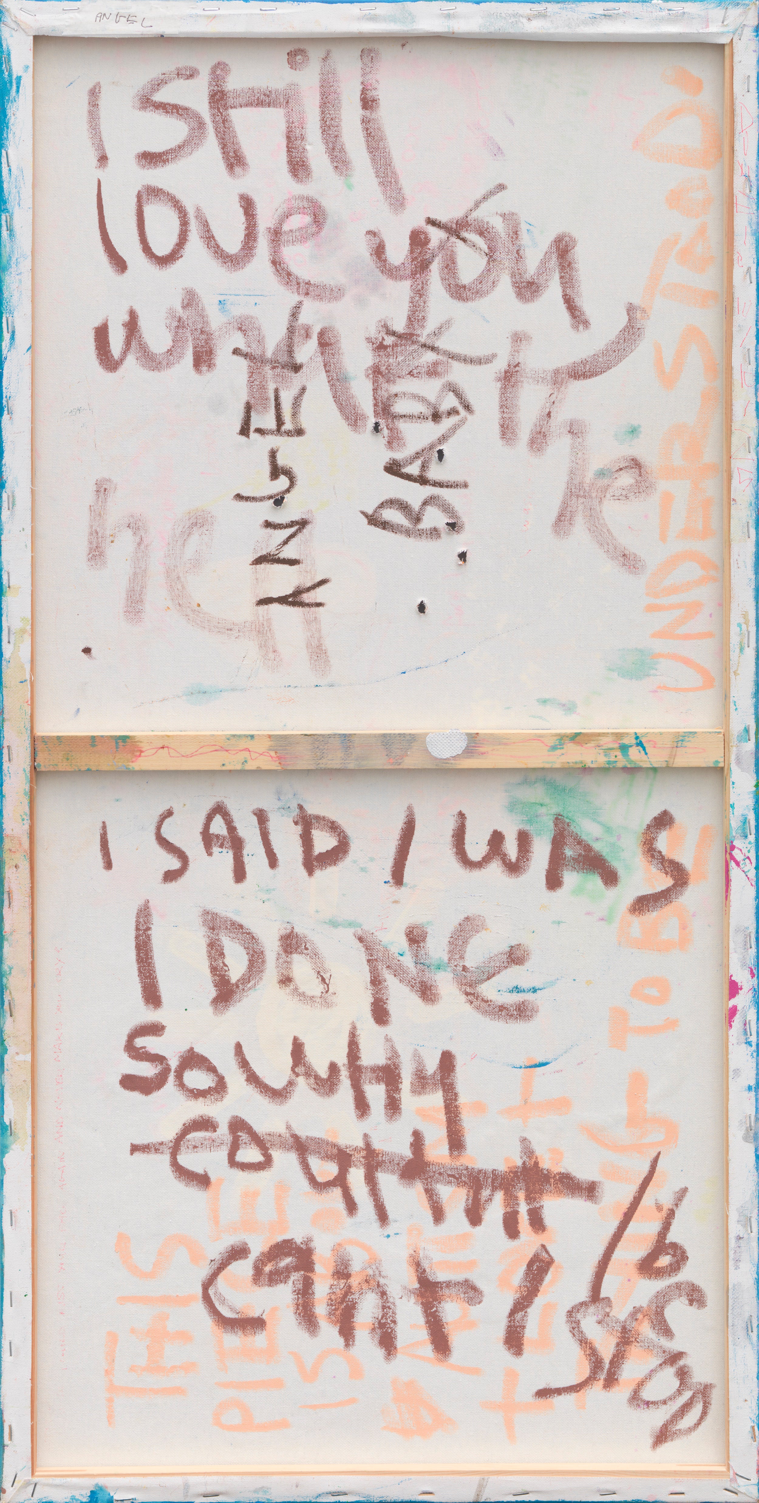 ETHER IS A RIVER (2025) (*100CM X 50CM X 2CM*)