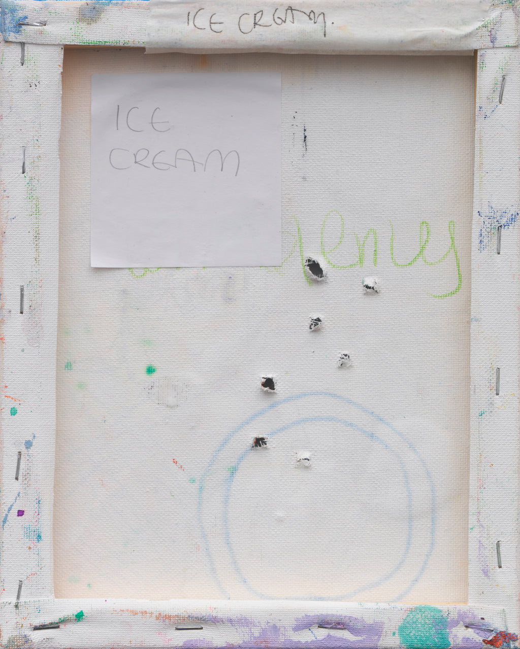 ICE CREAM CONE, WHANGAPOUA ROAD (2025) (*20CM X 25CM X 2CM*)