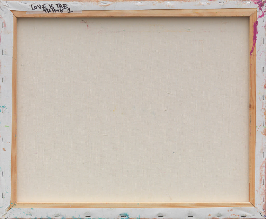 LOVE IS THE THING WE MUST GET OFF OUR CHESTS (I) (2024) (*46CM X 56CM X 2CM*)