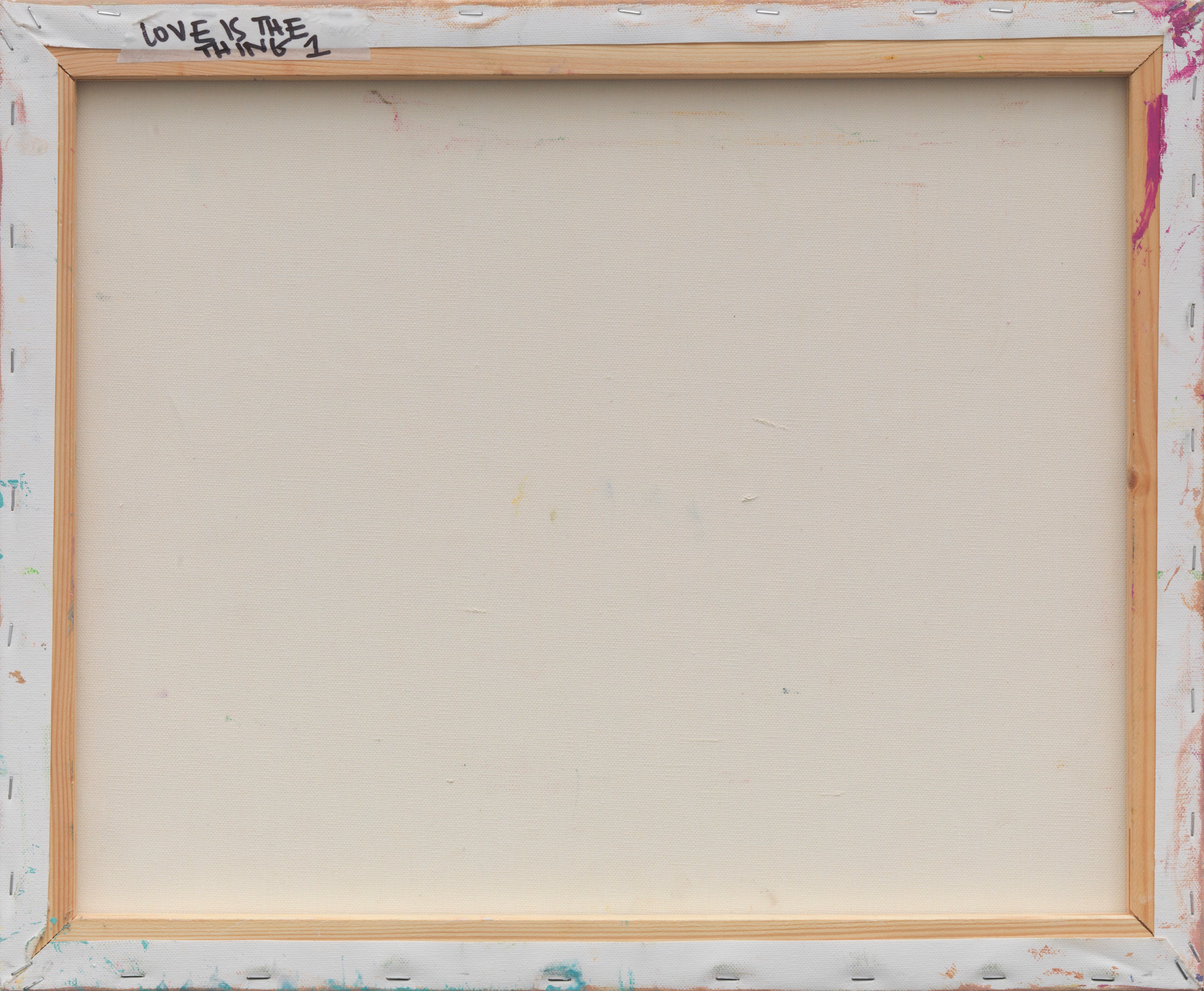 LOVE IS THE THING WE MUST GET OFF OUR CHESTS (I) (2024) (*46CM X 56CM X 2CM*)