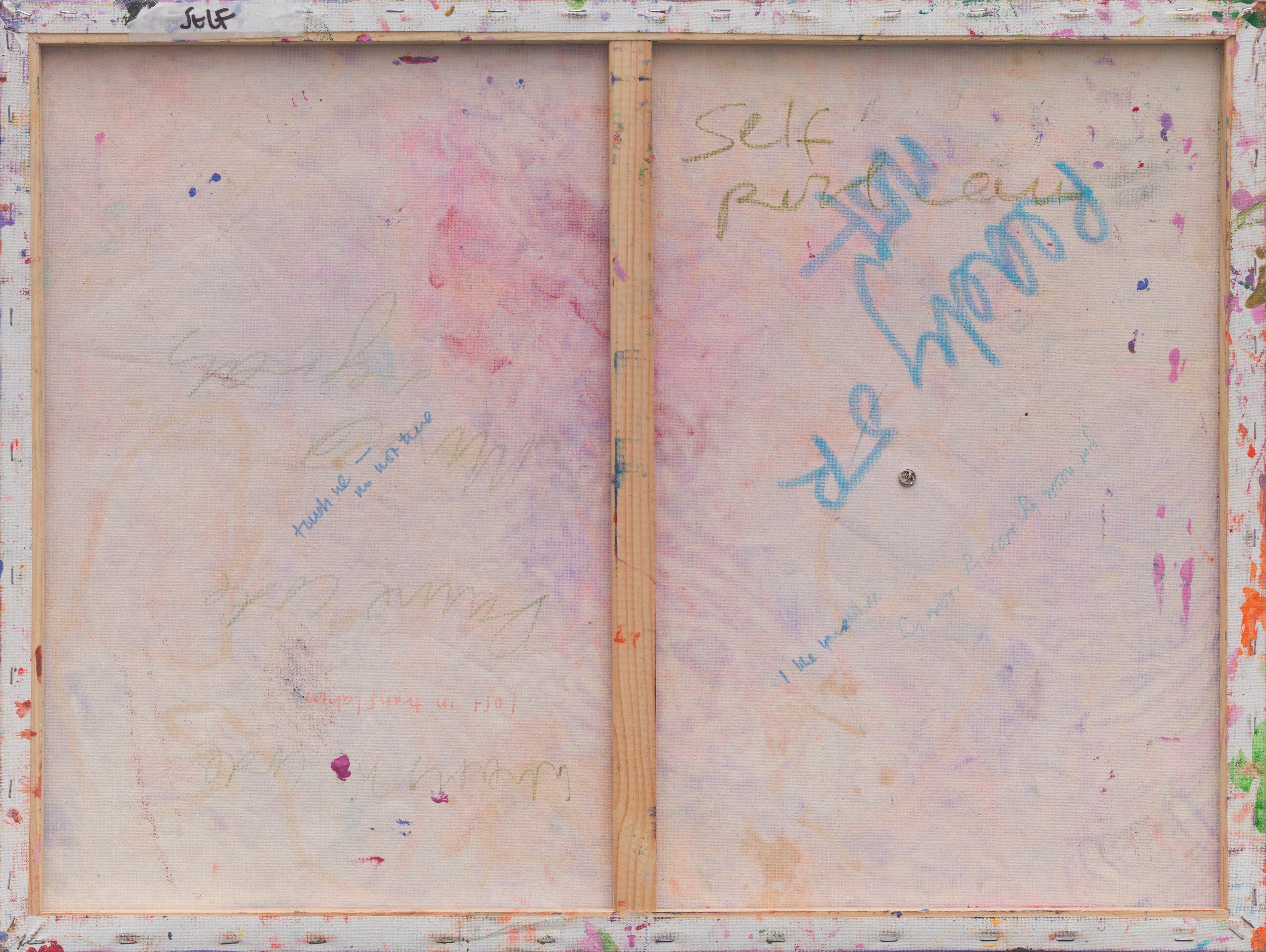 SELF PORTRAIT (2023) (*60.5CM X 80CM X 2CM*)