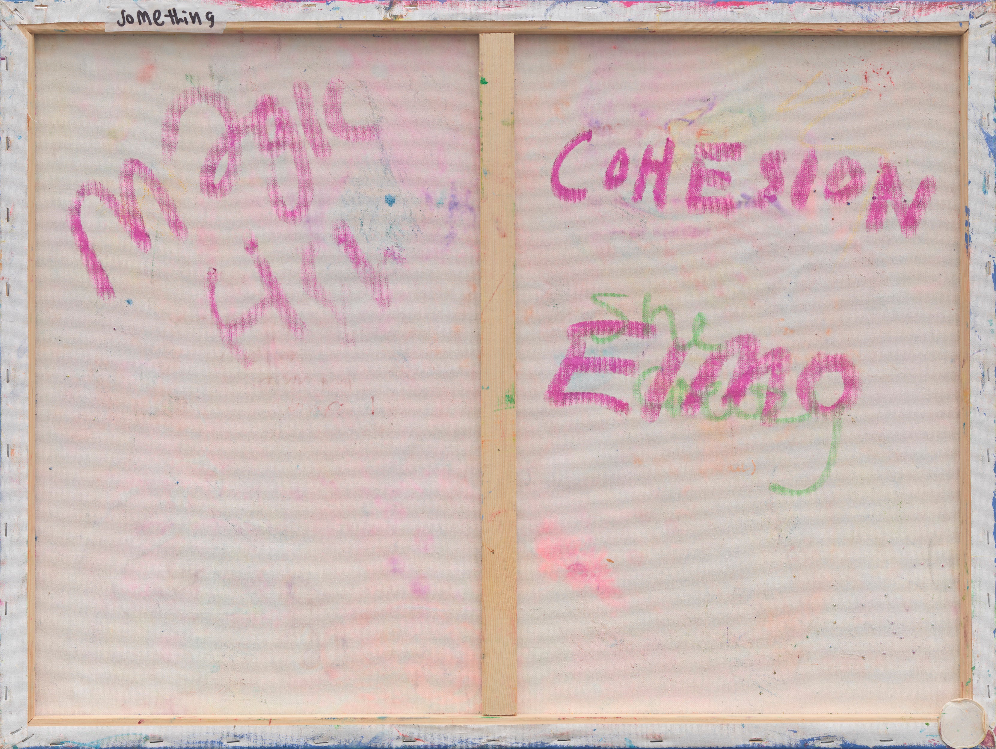 SOMETHING NEW (2024) (*60.5CM X 80CM X 2CM*)