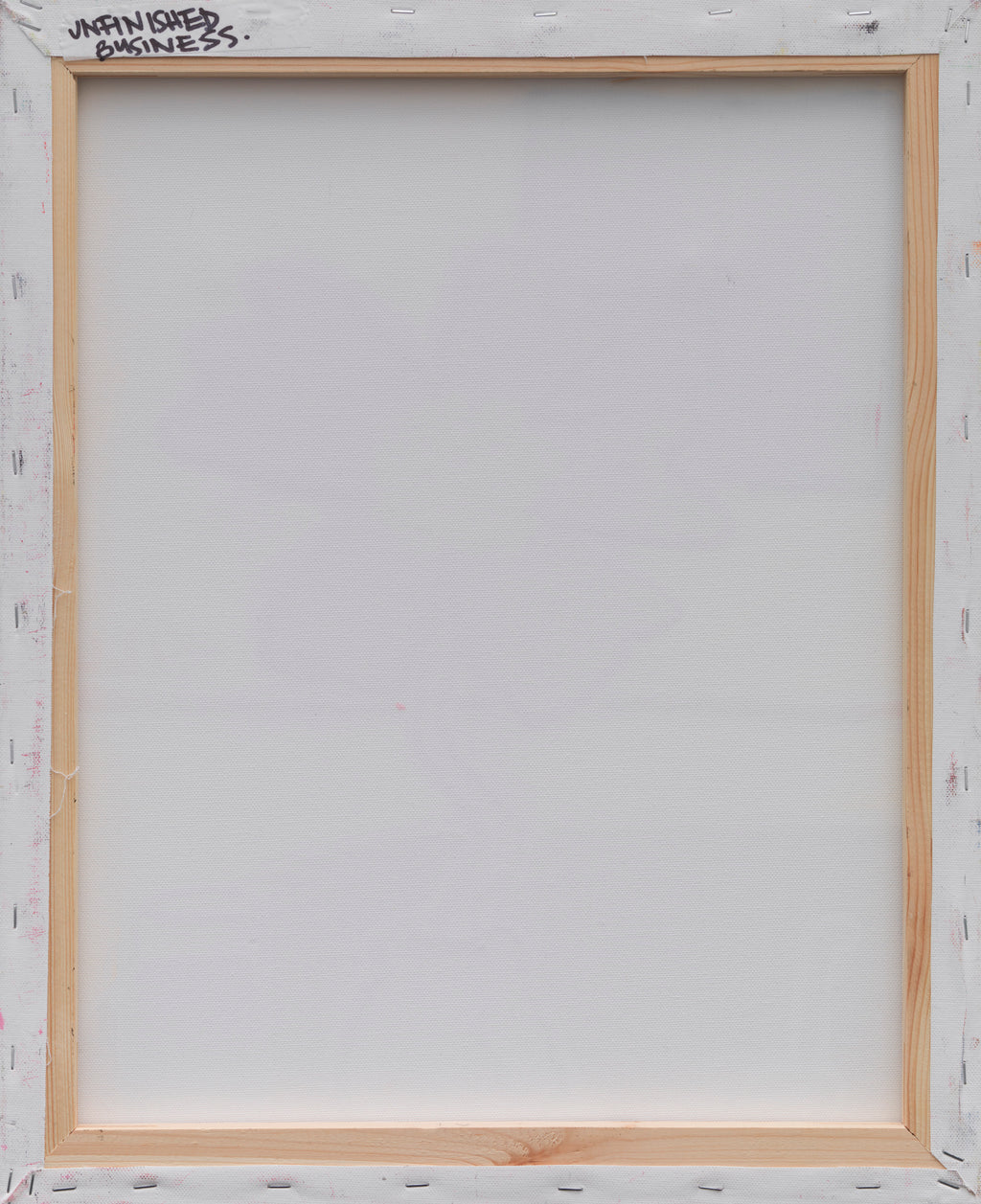 UNFINISHED BUSINESS (2025) (*56CM X 46CM X 2CM*)