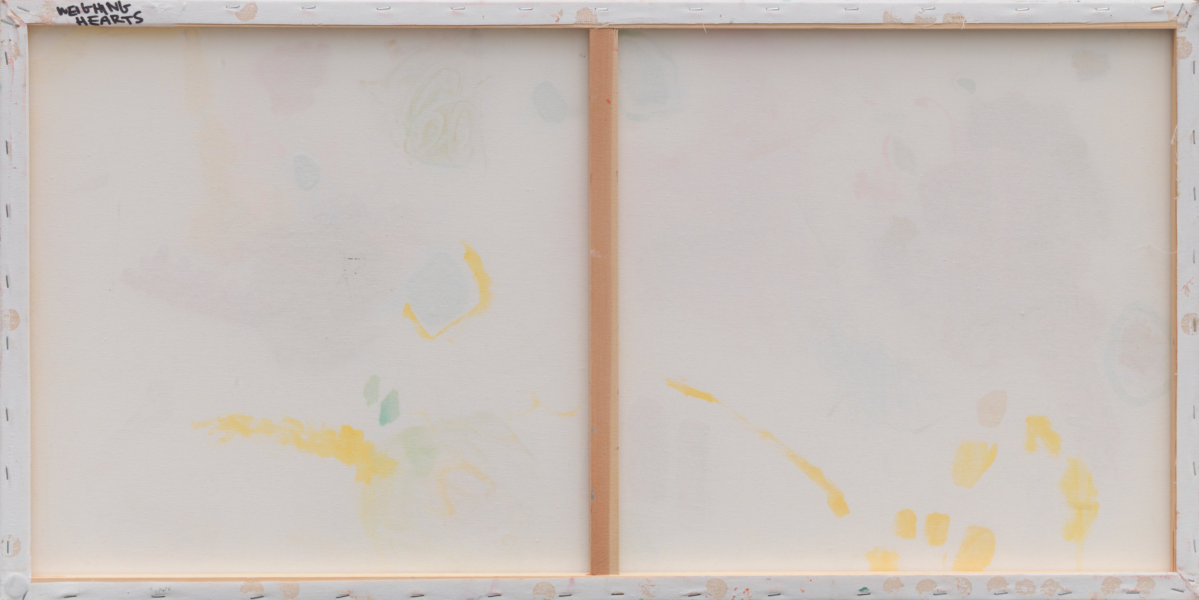 THERE WILL COME A TIME FOR WEIGHING HEARTS (2024) (*50CM X 100CM X 2CM*)
