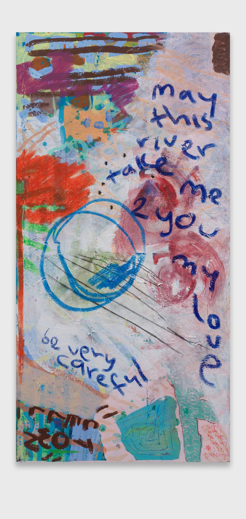 ETHER IS A RIVER (2025) (*100CM X 50CM X 2CM*)