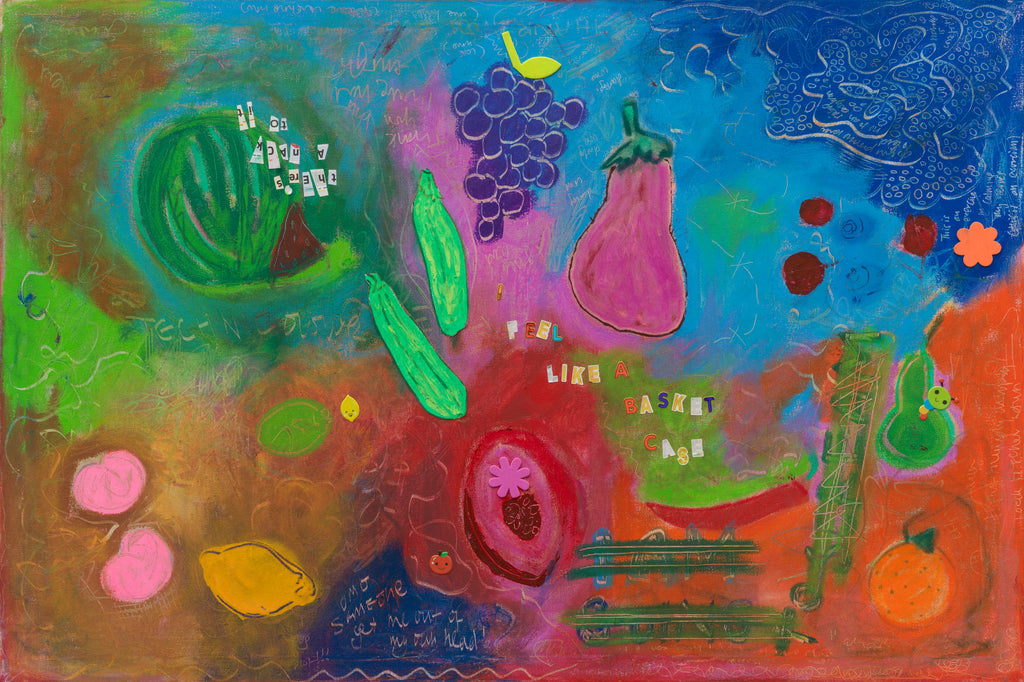 BASKET CASE (2024) (*61.5CM X 91.5CM X 2CM*)