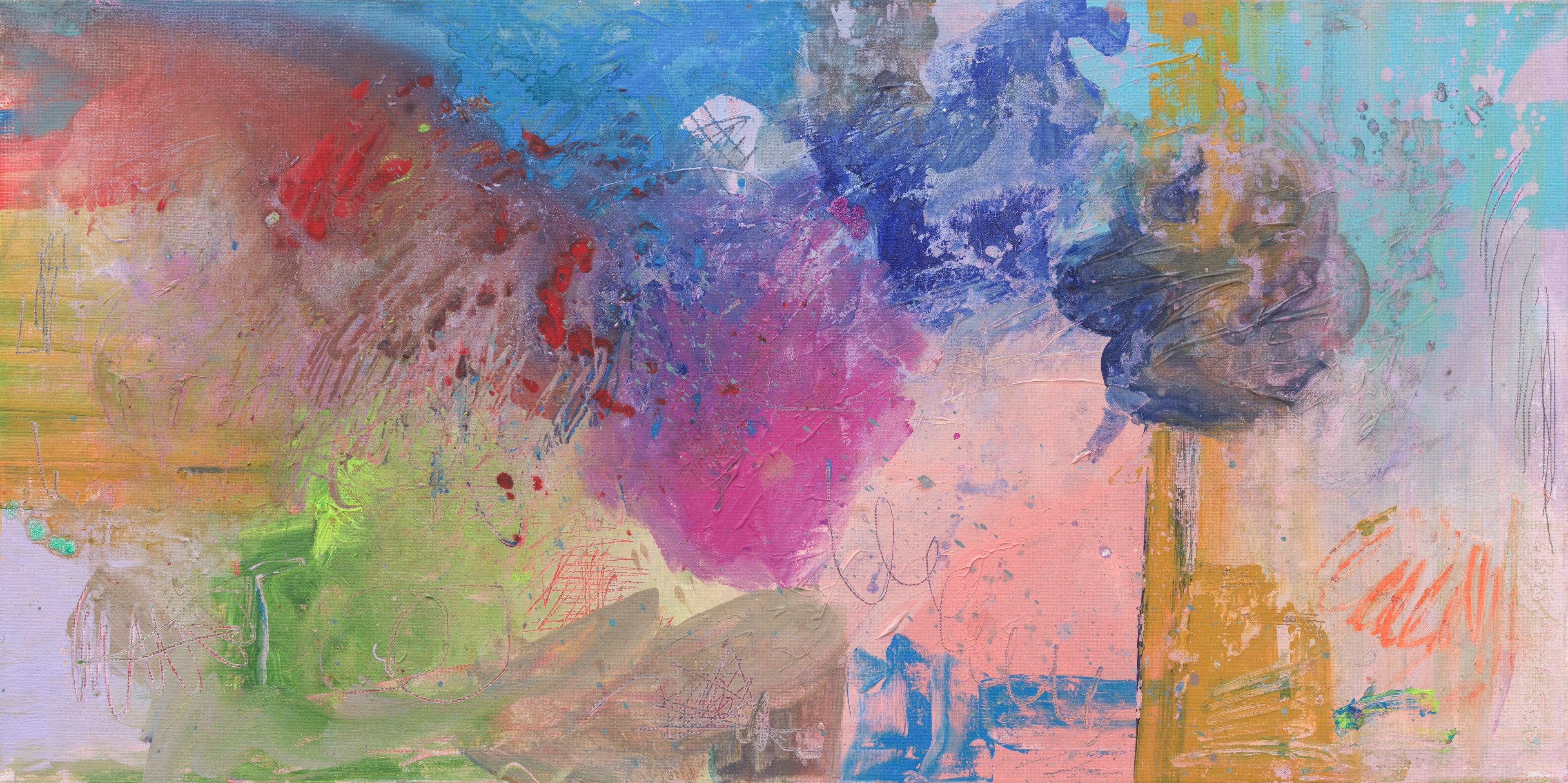CHANGE IS NOT A STRAIGHT LINE (2024) (*50CM X 100CM X 2CM*)