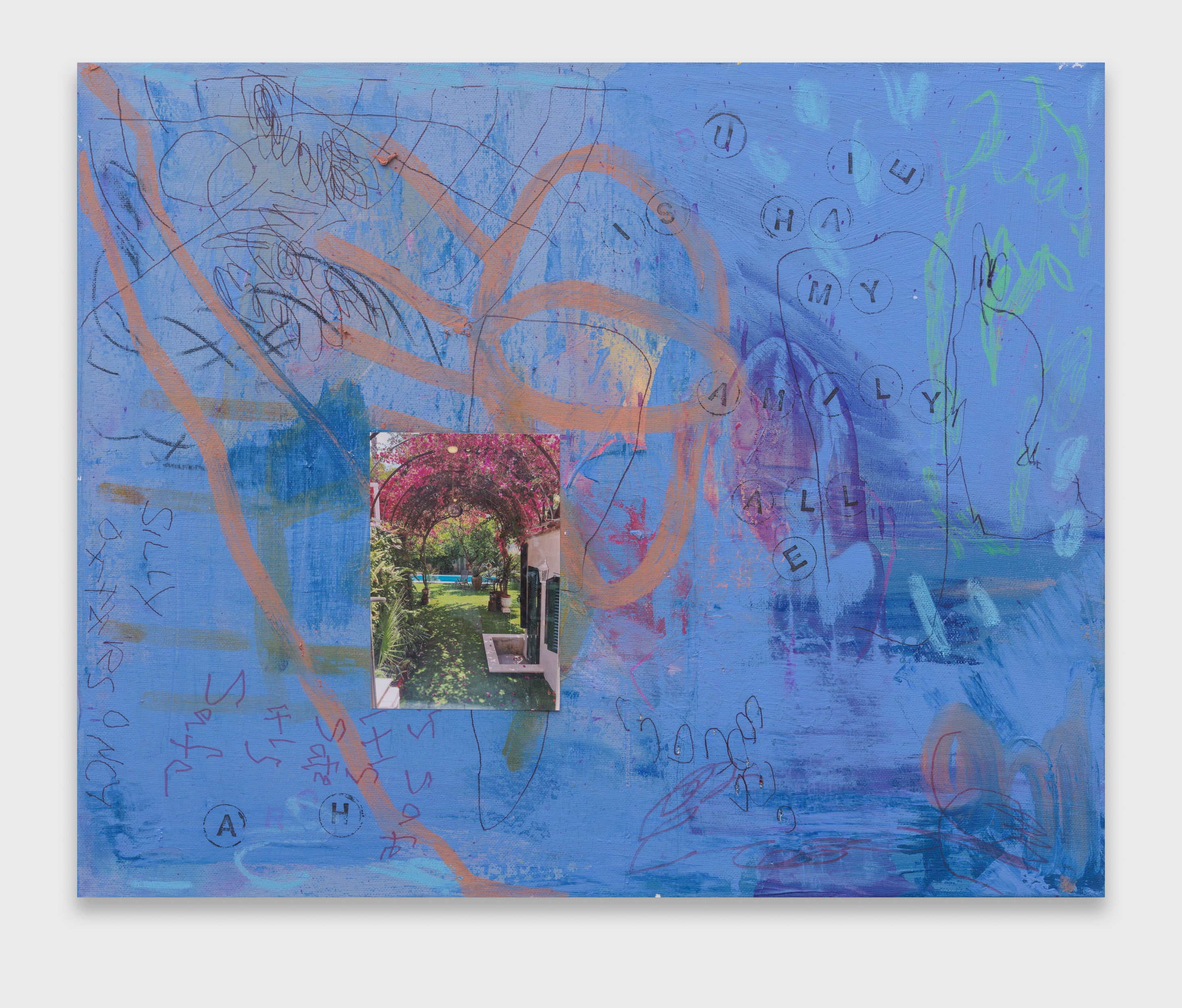 DUCKIE IS WHAT MY FAMILY CALL ME (2025) (*46CM X 56CM X 2CM*)