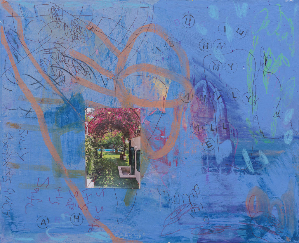 DUCKIE IS WHAT MY FAMILY CALL ME (2025) (*46CM X 56CM X 2CM*)