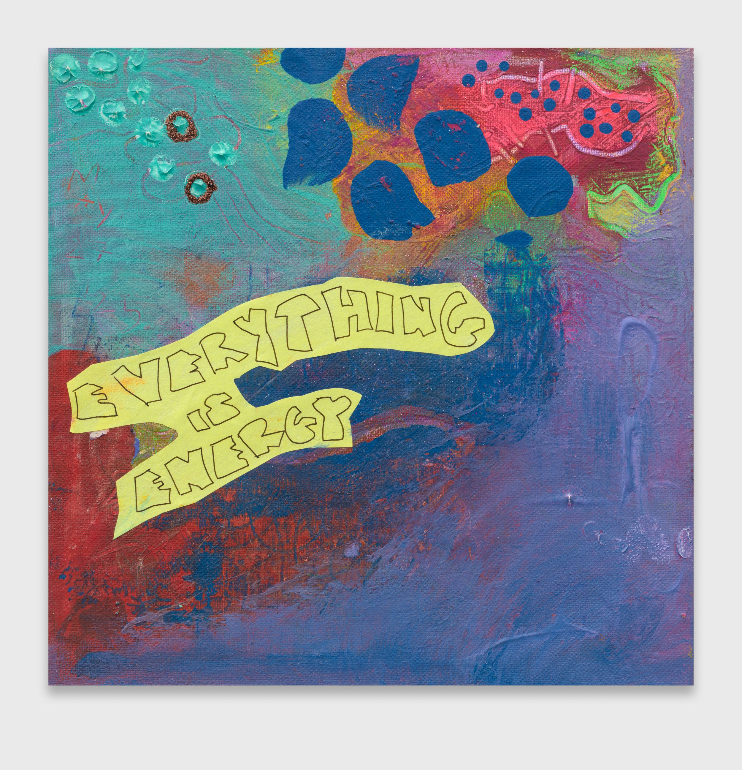 EVERYTHING IS ENERGY (2025) (*26CM X 26CM x 4CM*)